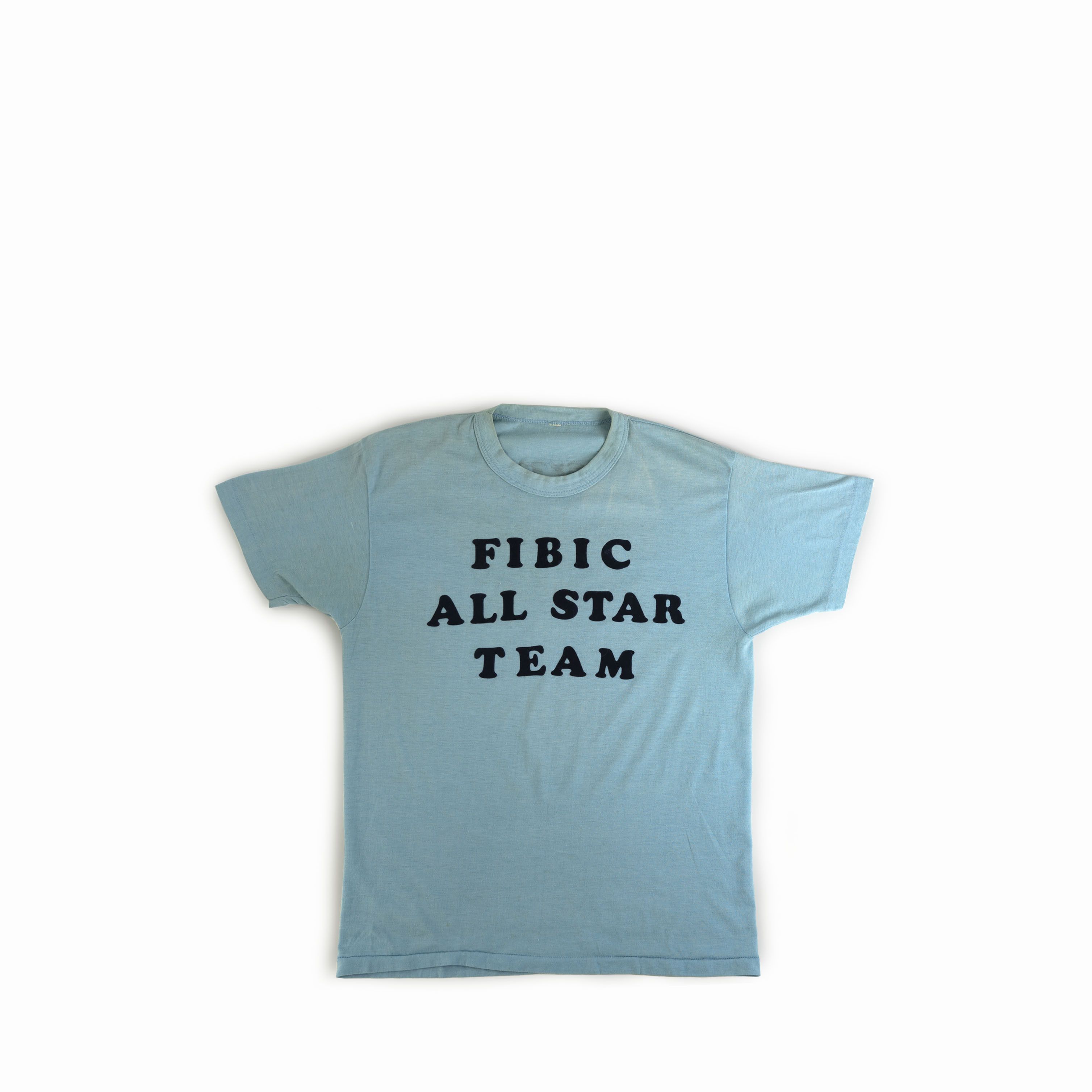 Vintage Vintage 1970's FIBIC All Star Team Tee Shirt Size US M / EU 48-50 / 2 - 1 Thumbnail