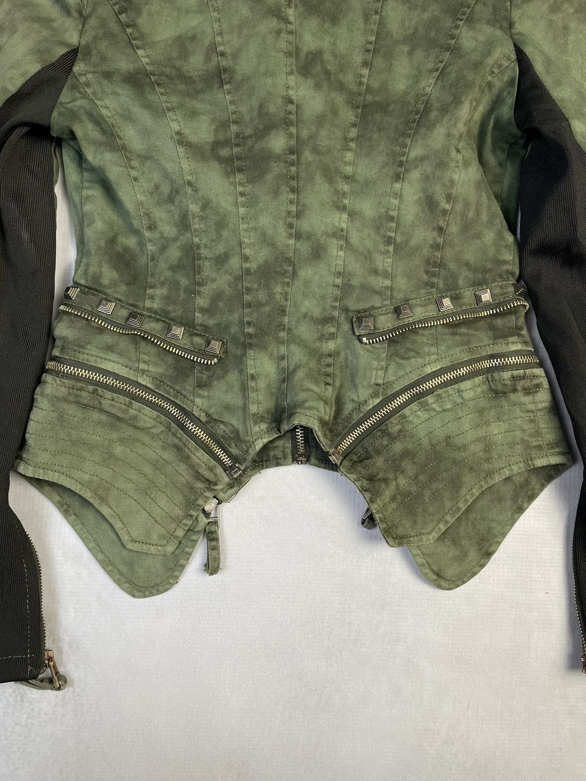 14th Addiction Y2k Archive Shalang Style Studded Avant Garde Rider Jacket Size S / US 4 / IT 40 - 11 Thumbnail