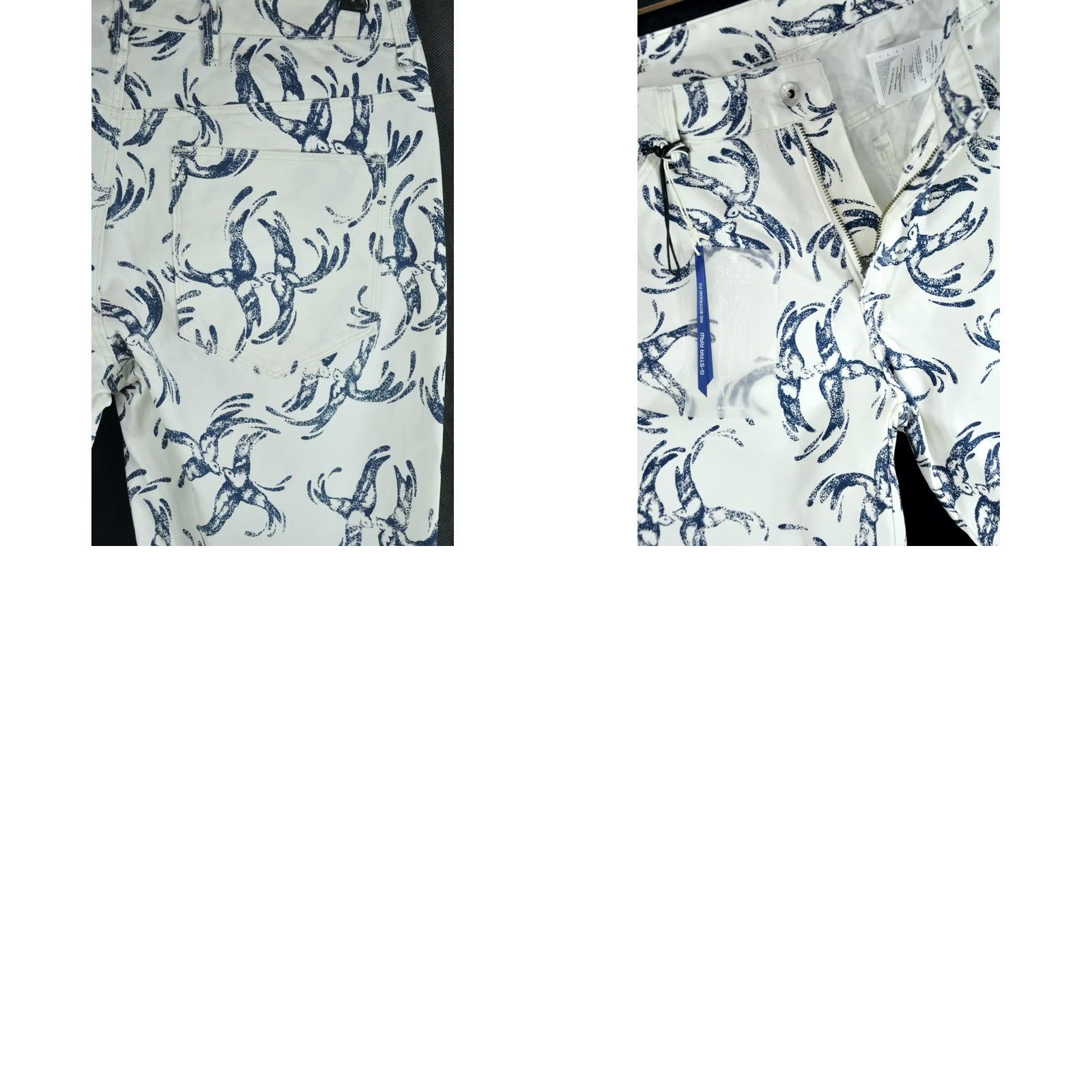 G-Star G-Star Pharrell Williams Elwood Boyfriend Jeans Chinese Willow W28/L32 Womens Jeans Size 28" / US 6 / IT 42 - 8 Thumbnail