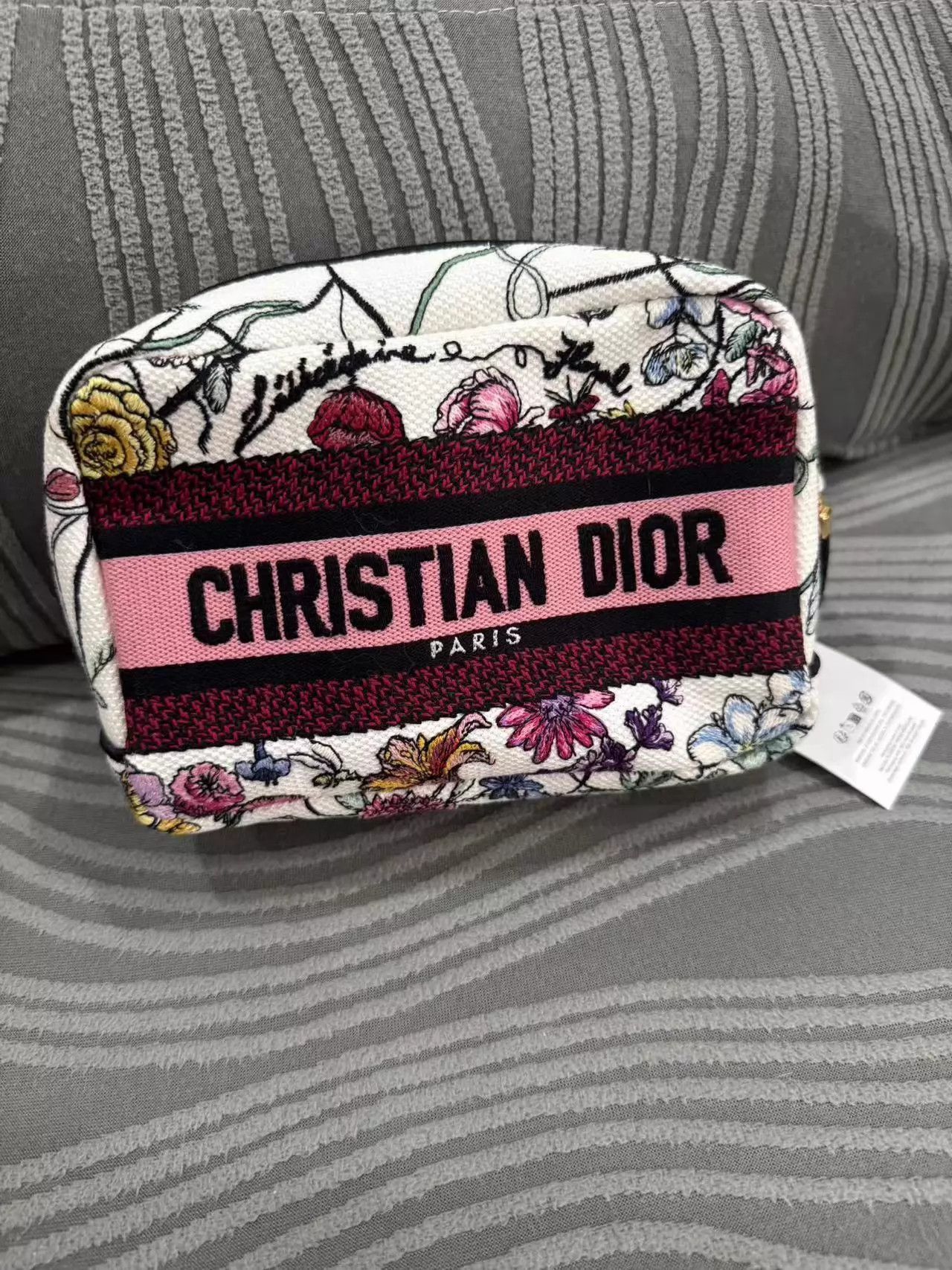 Dior Dior NY Embroidered Makeup Pouch Clutch/Wallet BN Size ONE SIZE - 1 Thumbnail