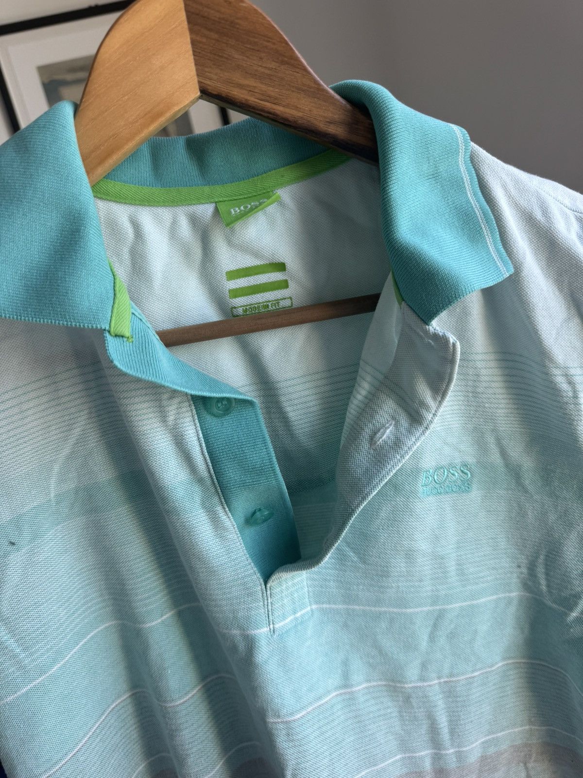 Hugo Boss Hugo boss cropped skinny polo Size US M / EU 48-50 / 2 - 4 Thumbnail