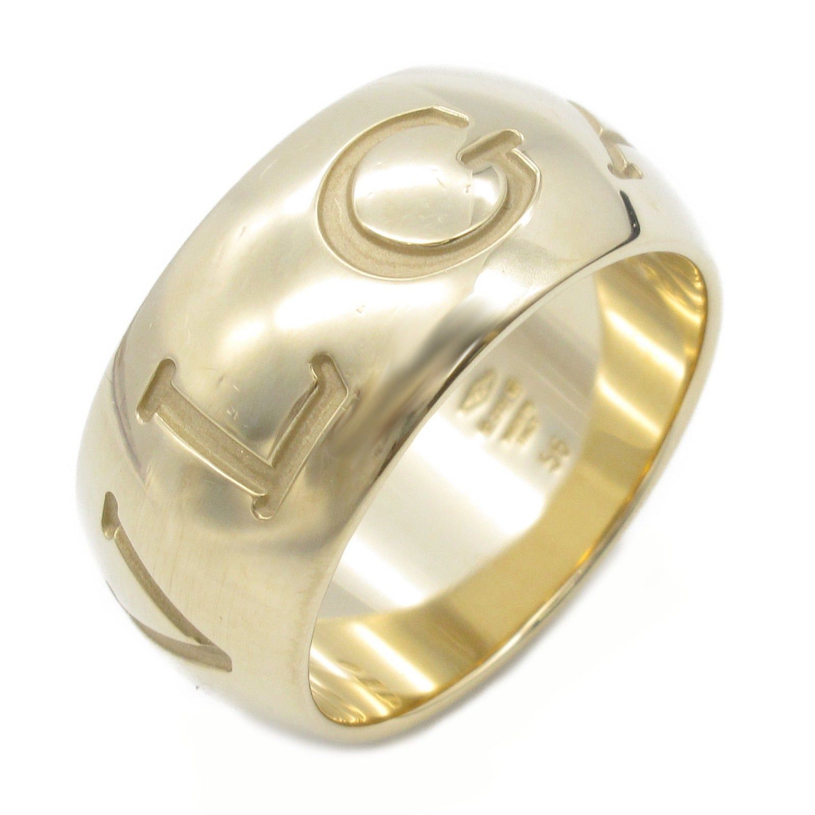 Bvlgari Bvlgari Monologo Ring K18 (Yellow Gold) Gold Size ONE SIZE - 1 Thumbnail