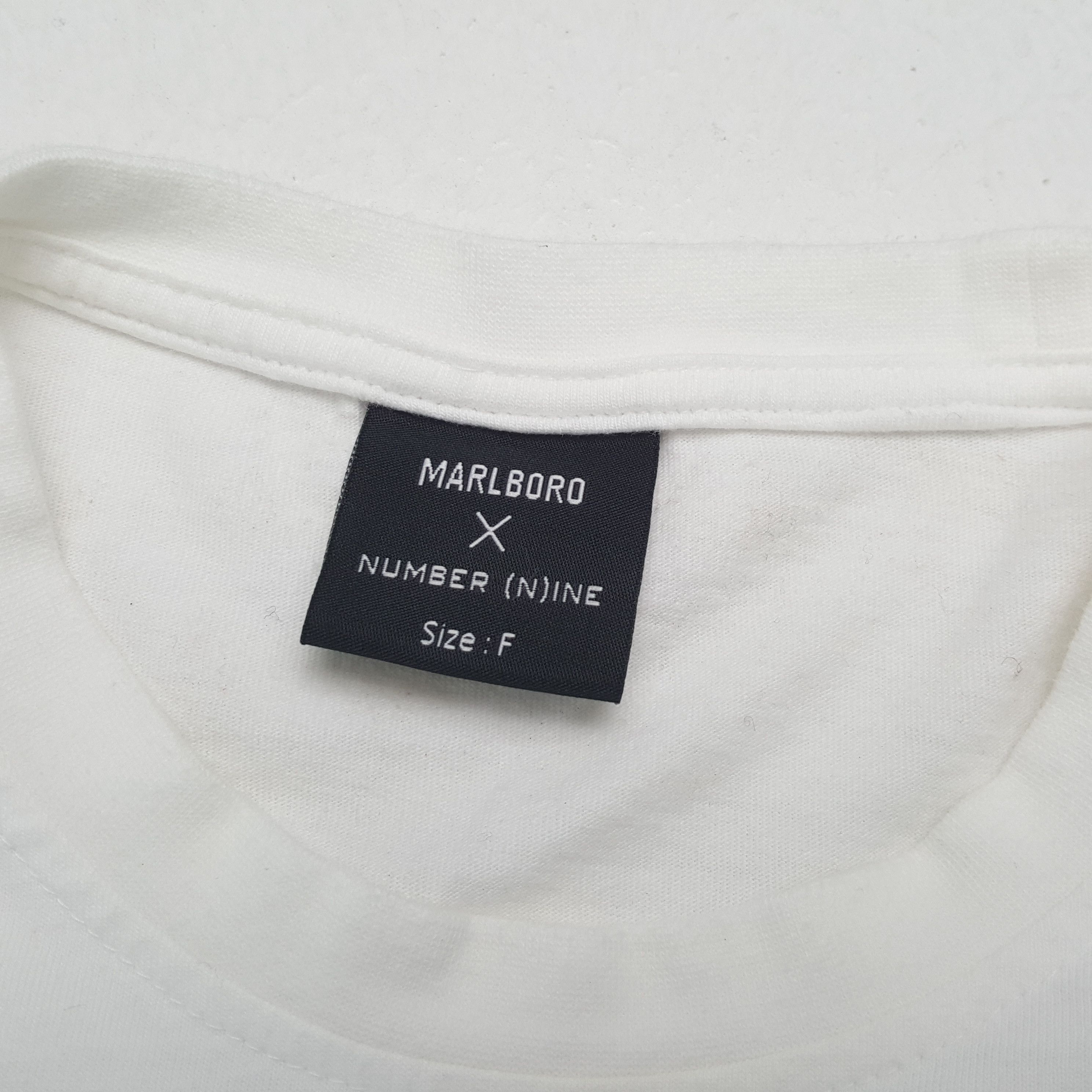 Marlboro × Number (N)ine × Vintage Vintage MARLBORO x NUMBER (N)INE Japanese Brand T-Shirts Size US M / EU 48-50 / 2 - 8 Thumbnail