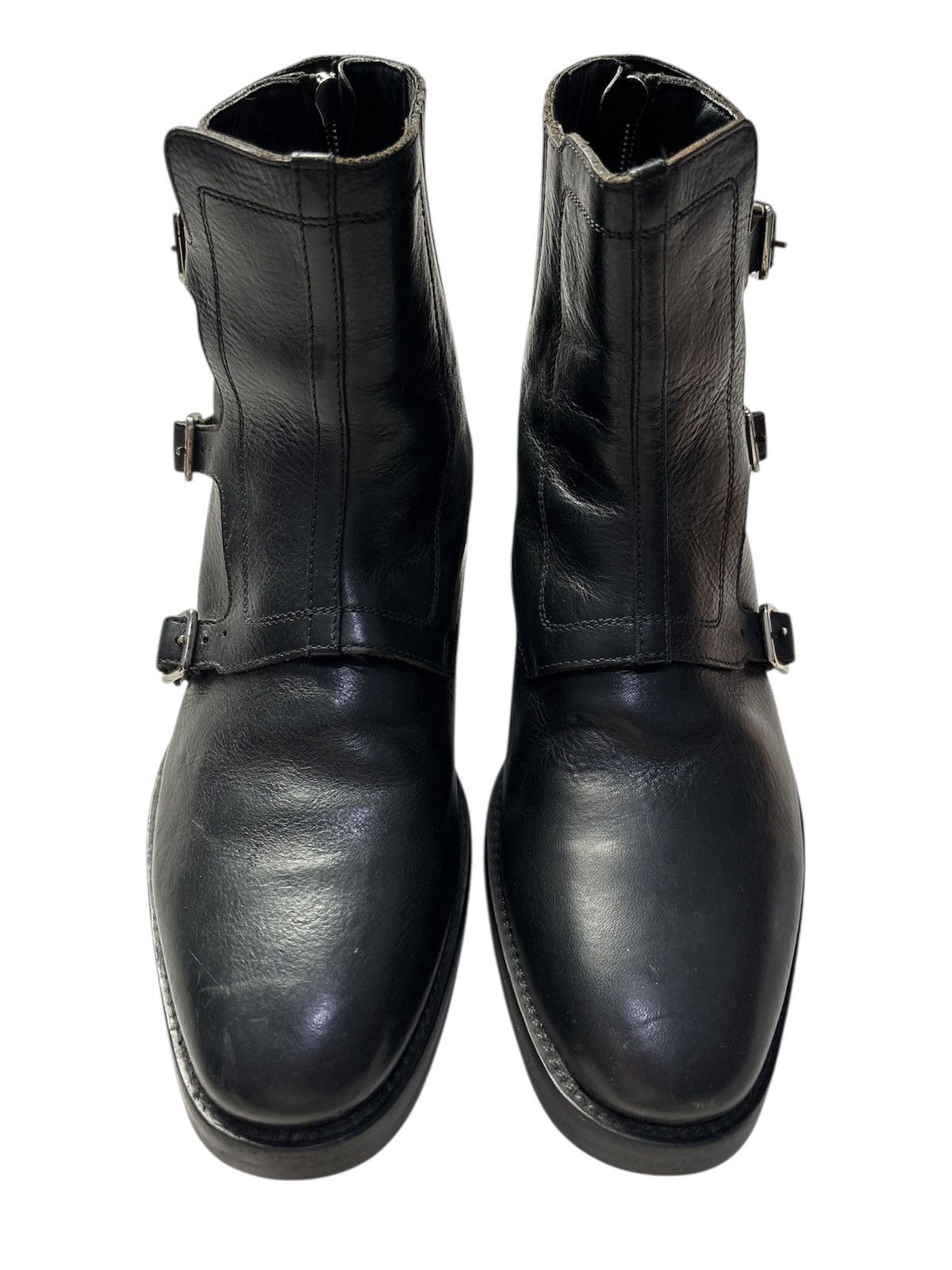 Alexander McQueen Triple Monk Strap Boots Size US 8.5 / EU 41-42 - 4 Thumbnail