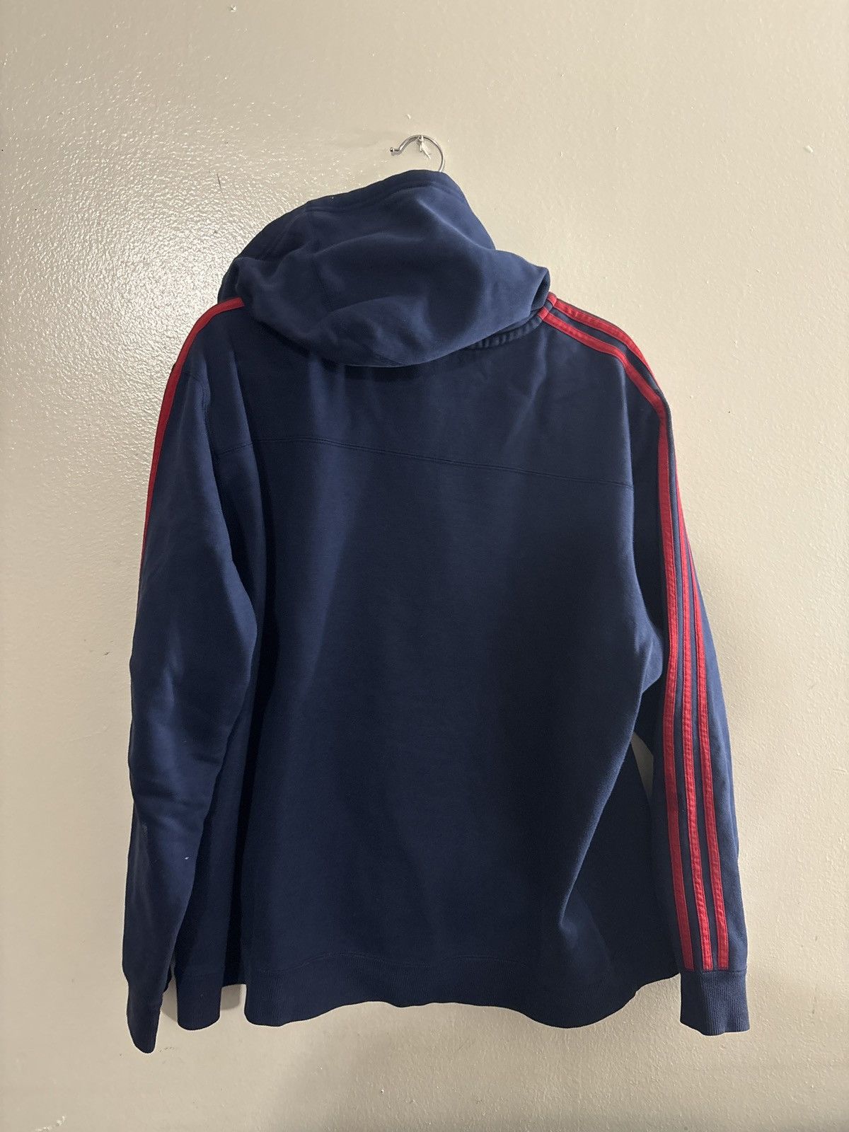 Adidas 📌 Vintage Adidas Zip Up Hoodie 📌 Size US XXL / EU 58 / 5 - 2 Thumbnail