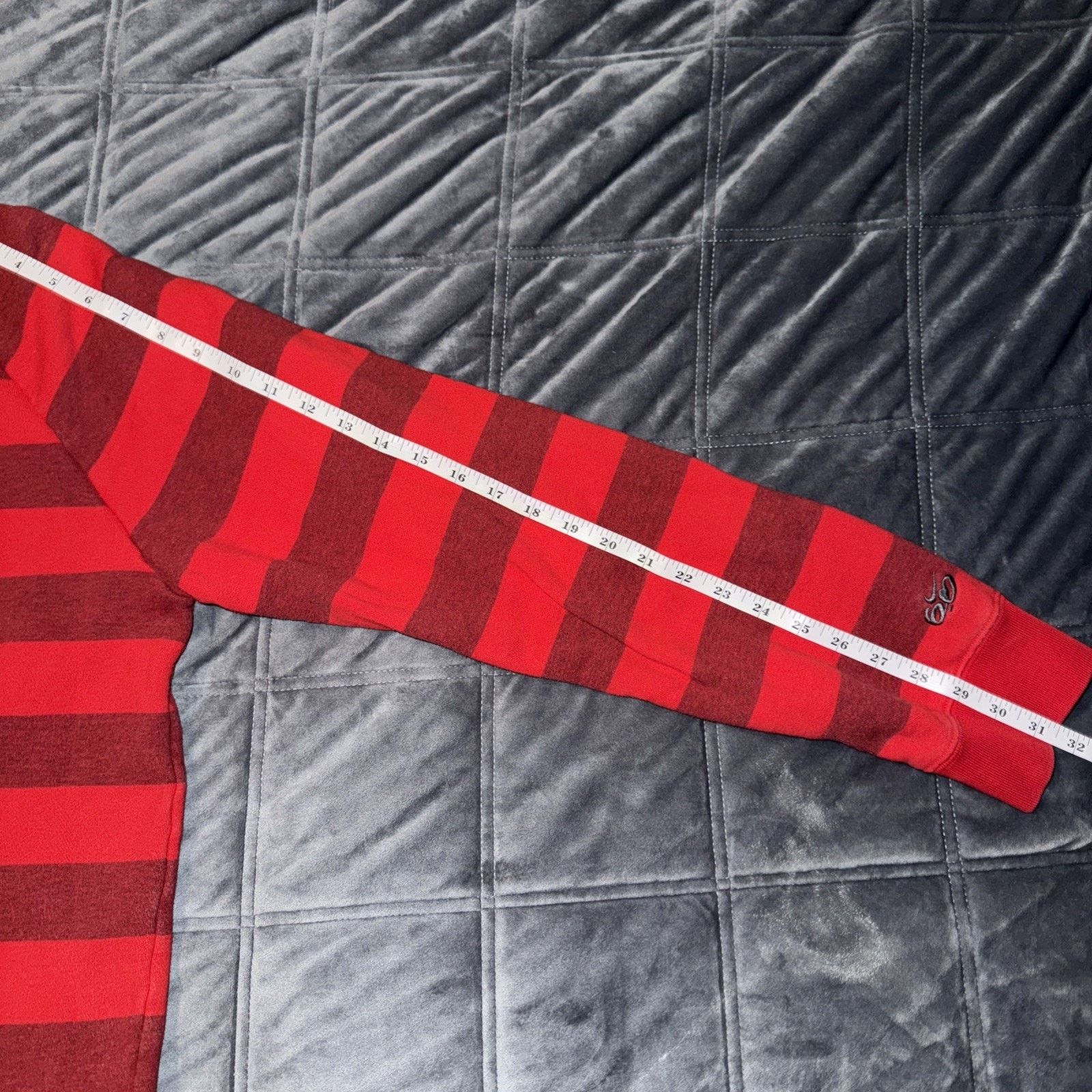 Nike Nike 6.0 Red Striped Crew Neck Sweatshirt Men's Sz XL Grunge Size US XL / EU 56 / 4 - 11 Thumbnail
