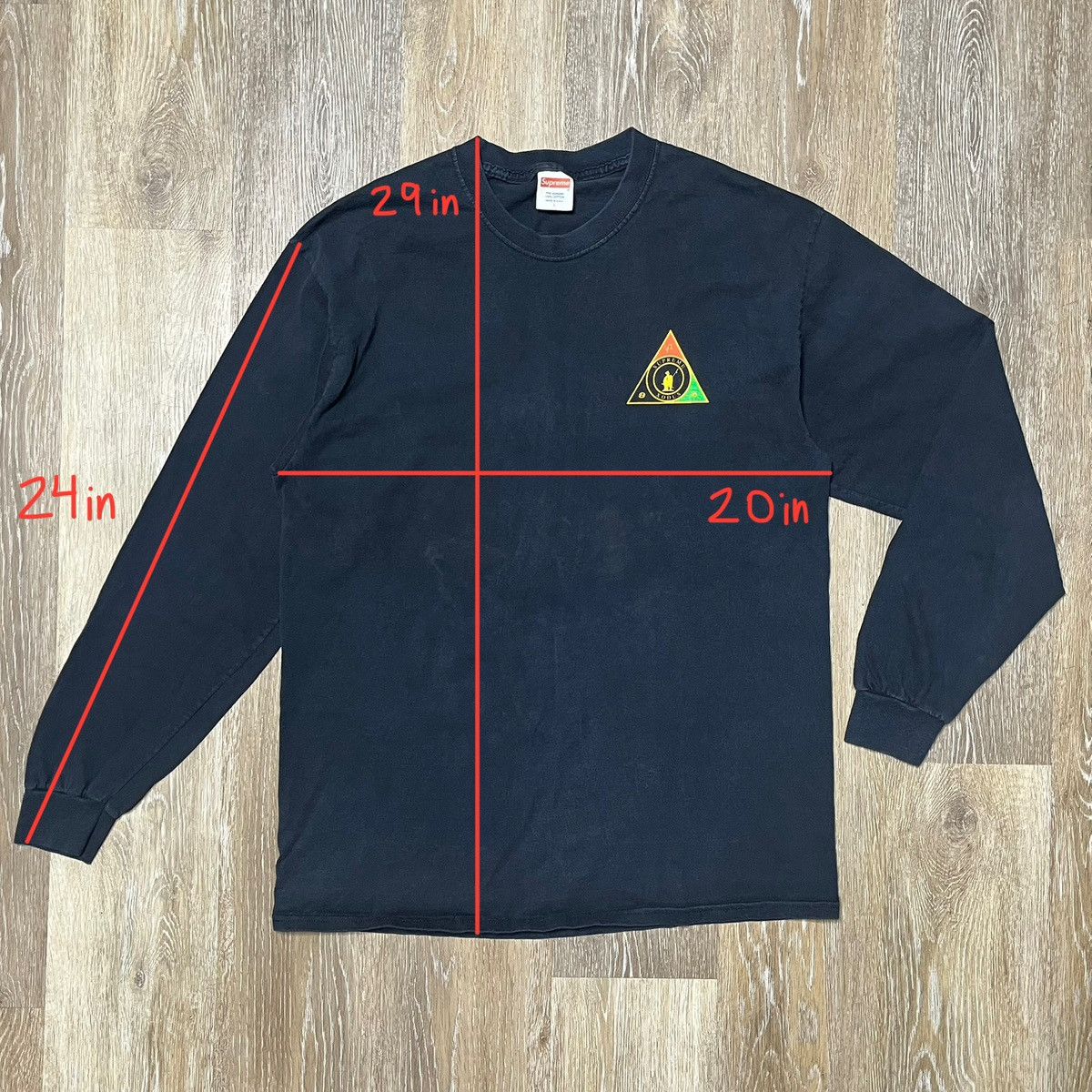 Supreme × Vintage xodus supreme long sleeve Size US L / EU 52-54 / 3 - 2 Thumbnail