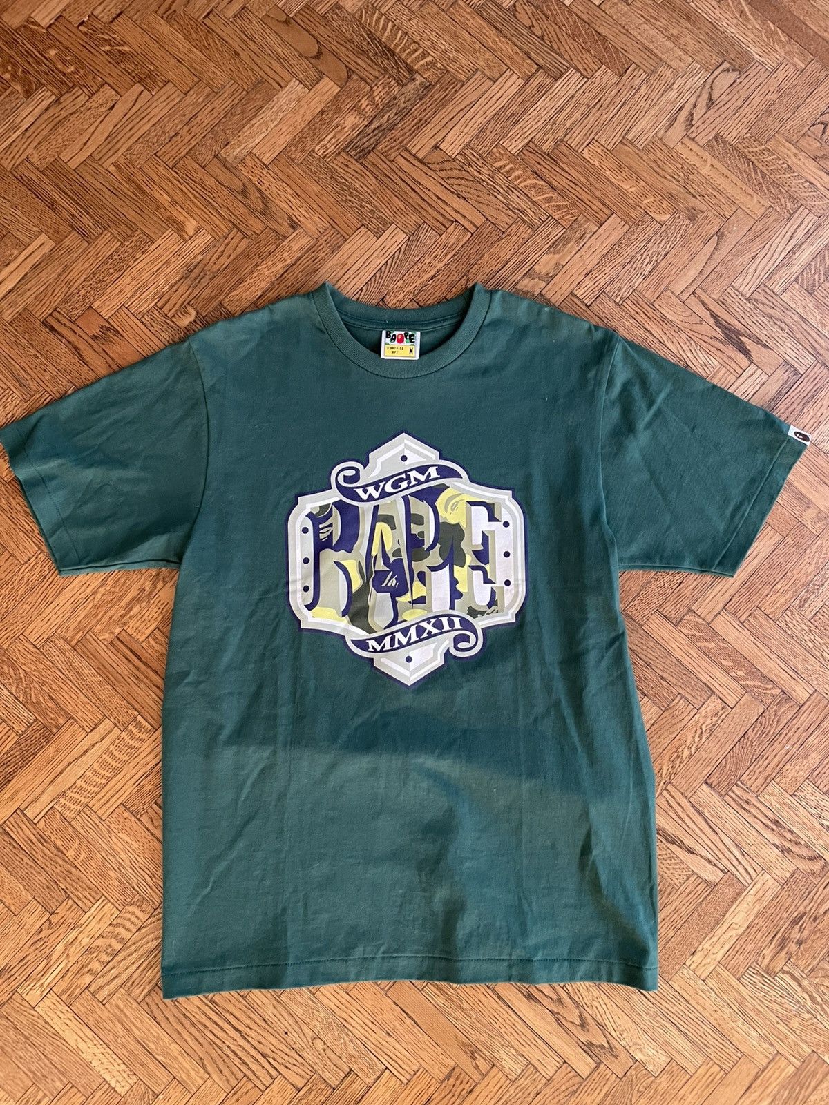 Bape Bape Archive Graphic #11 Tee Green Size US M / EU 48-50 / 2 - 1 Thumbnail