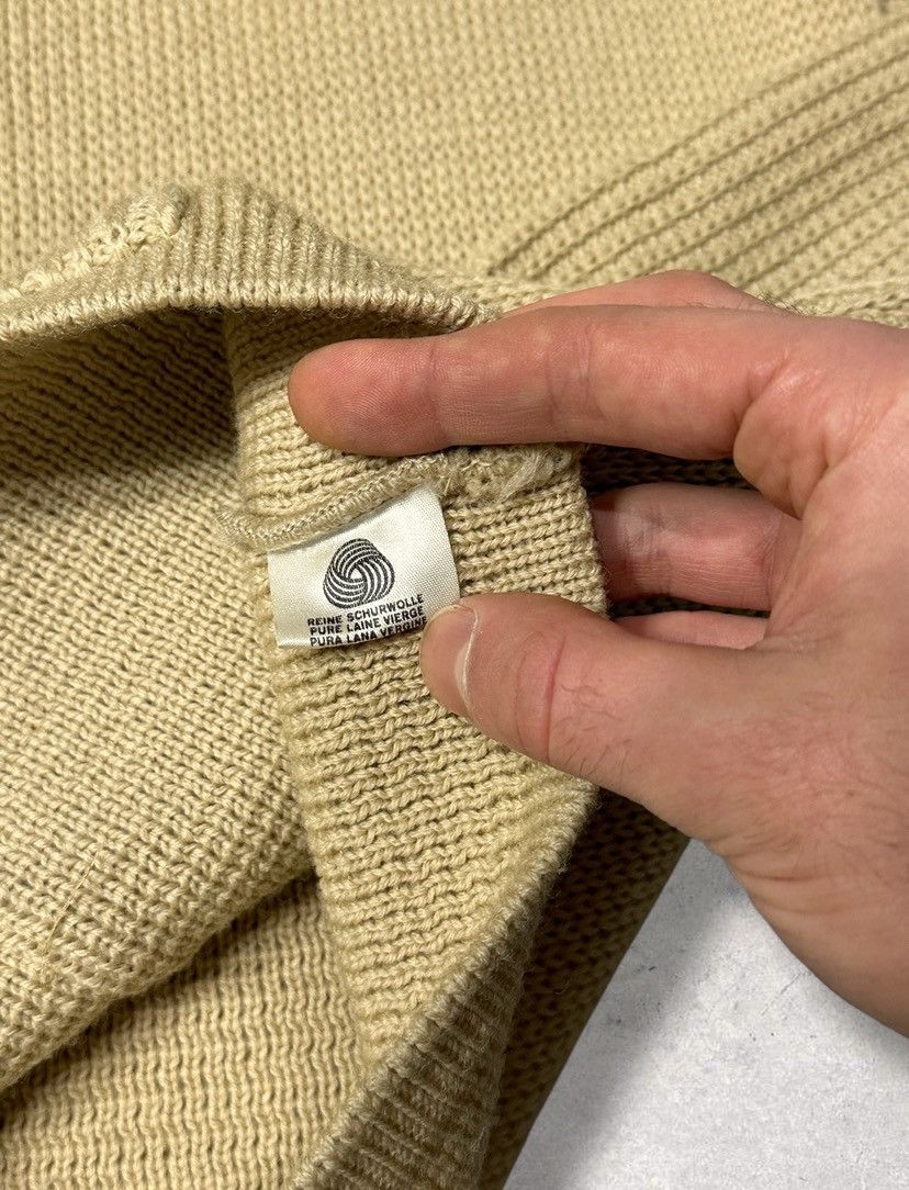 Vintage Vintage 90s 100% wool cardigan knit sweater Size US M / EU 48-50 / 2 - 5 Thumbnail