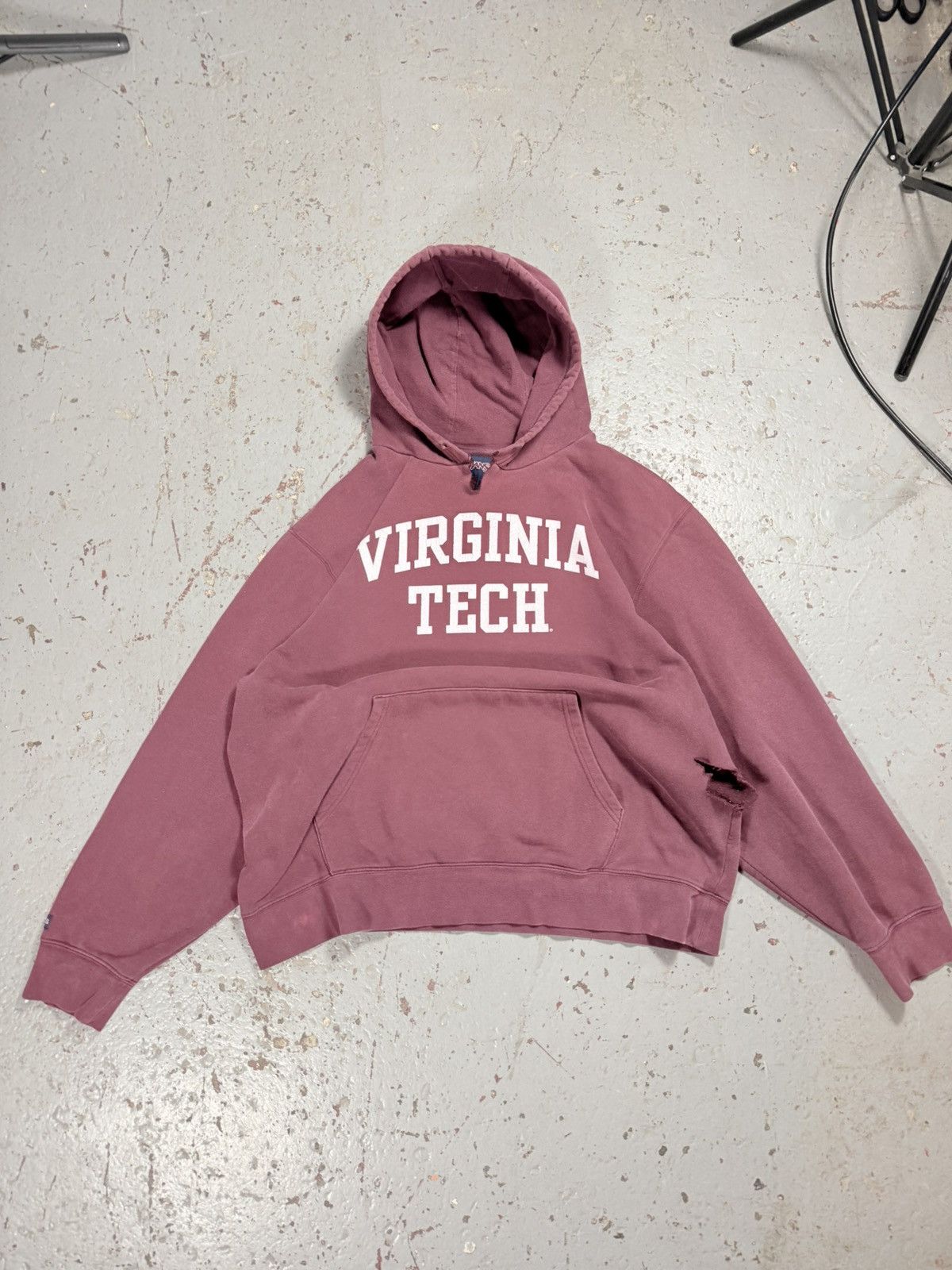 Other Vintage Distressed Virginia Tech Sun Faded Jansport Hoodie Size US XXL / EU 58 / 5 - 1 Thumbnail