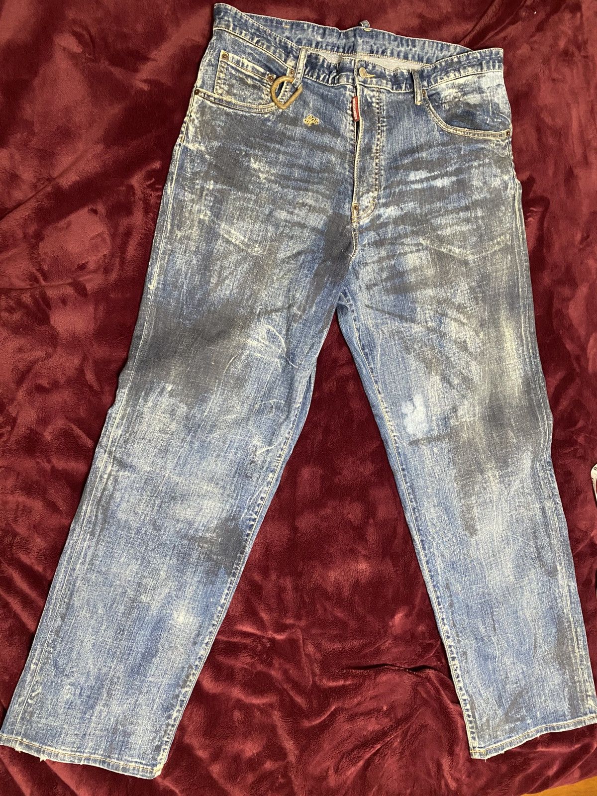 Dsquared2 Dsquared Eros wide leg jeans Size US 38 / EU 54 - 3 Thumbnail