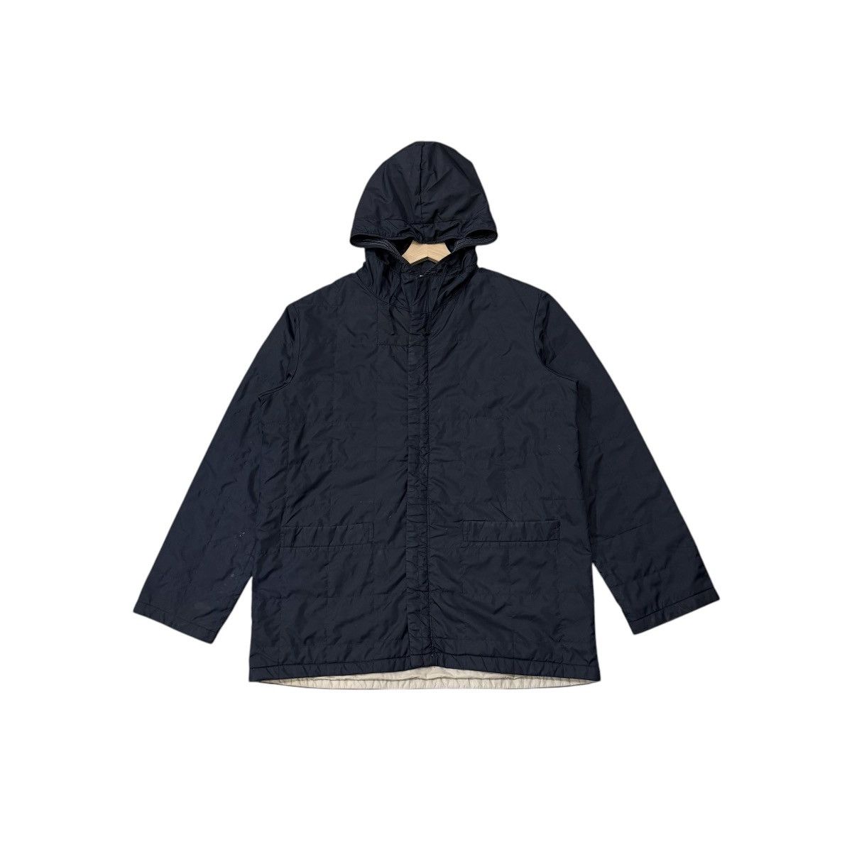 ‼️RARE‼️Vintage 45Rpm Quilted Hoodie Light Jacket