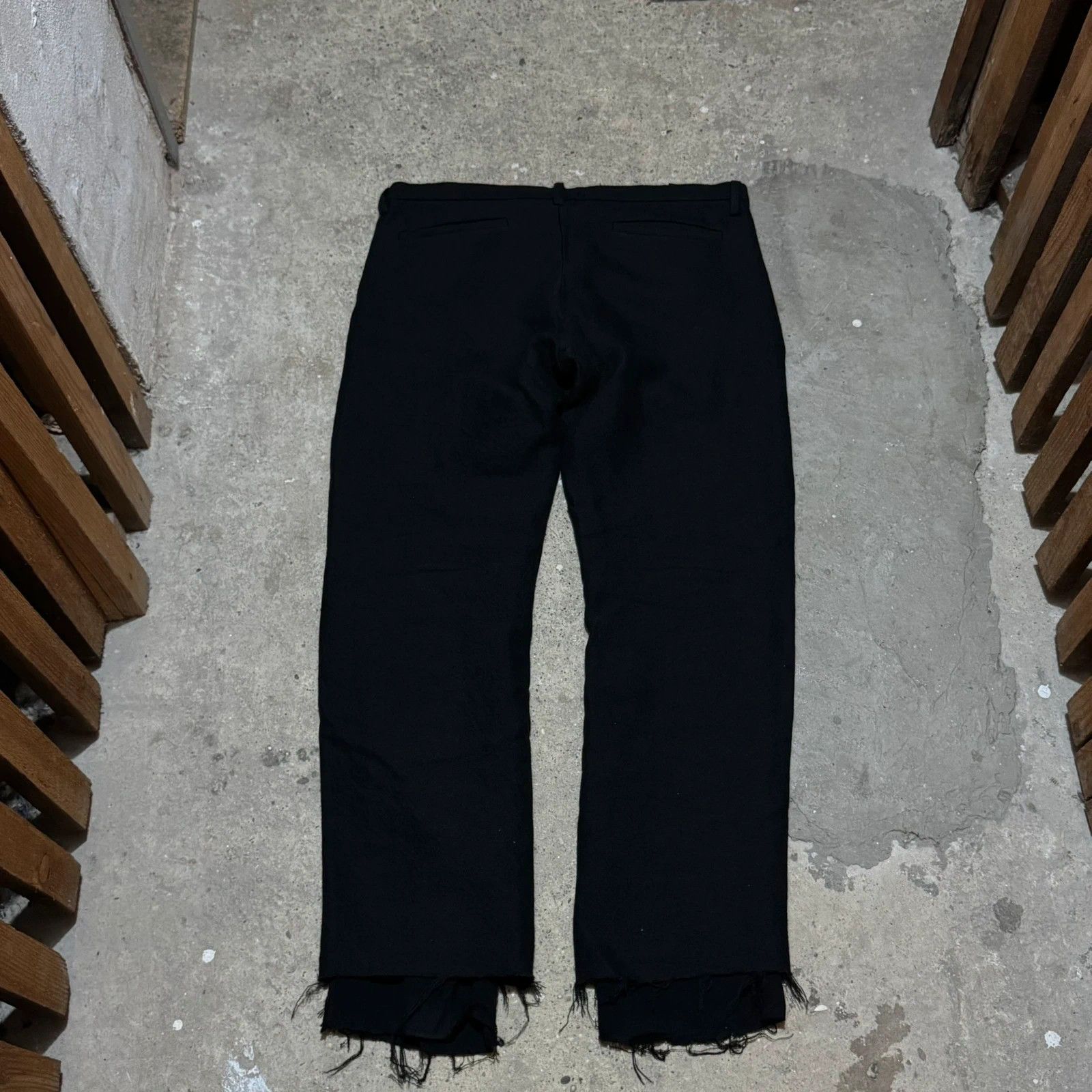Obscur F/W 11 Obscur cropped layerd wool pants Size US 33 - 2 Thumbnail