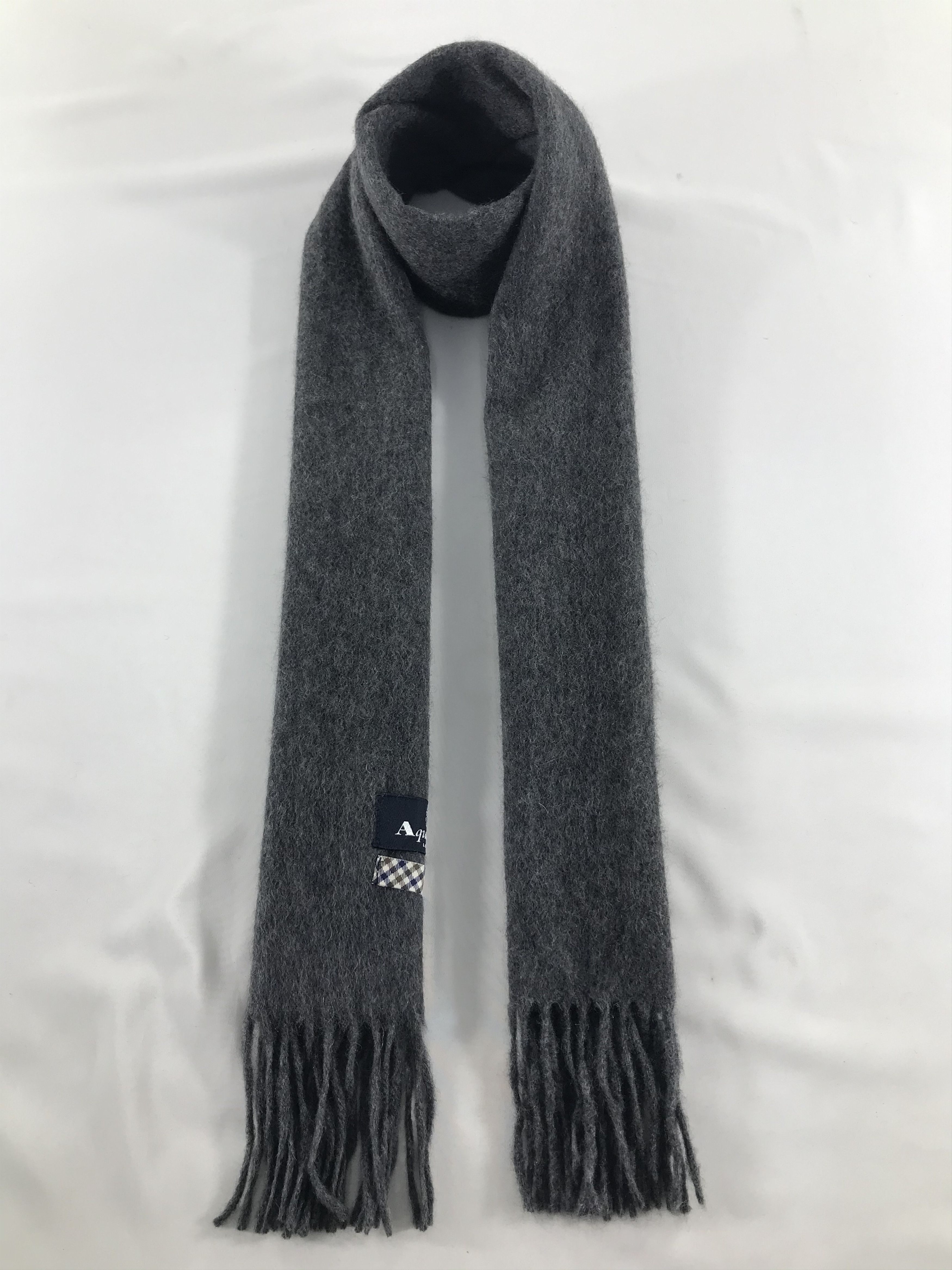 Aquascutum Aquascutum Cashmere Scarf Muffler V443 Size ONE SIZE - 1 Thumbnail