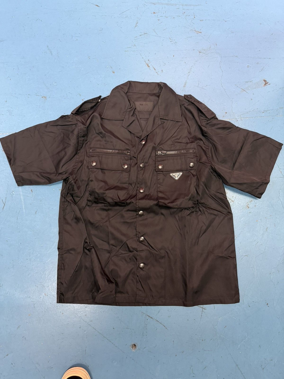 Prada PRADA MILITARY SHIRT Size US L / EU 52-54 / 3 - 1 Thumbnail