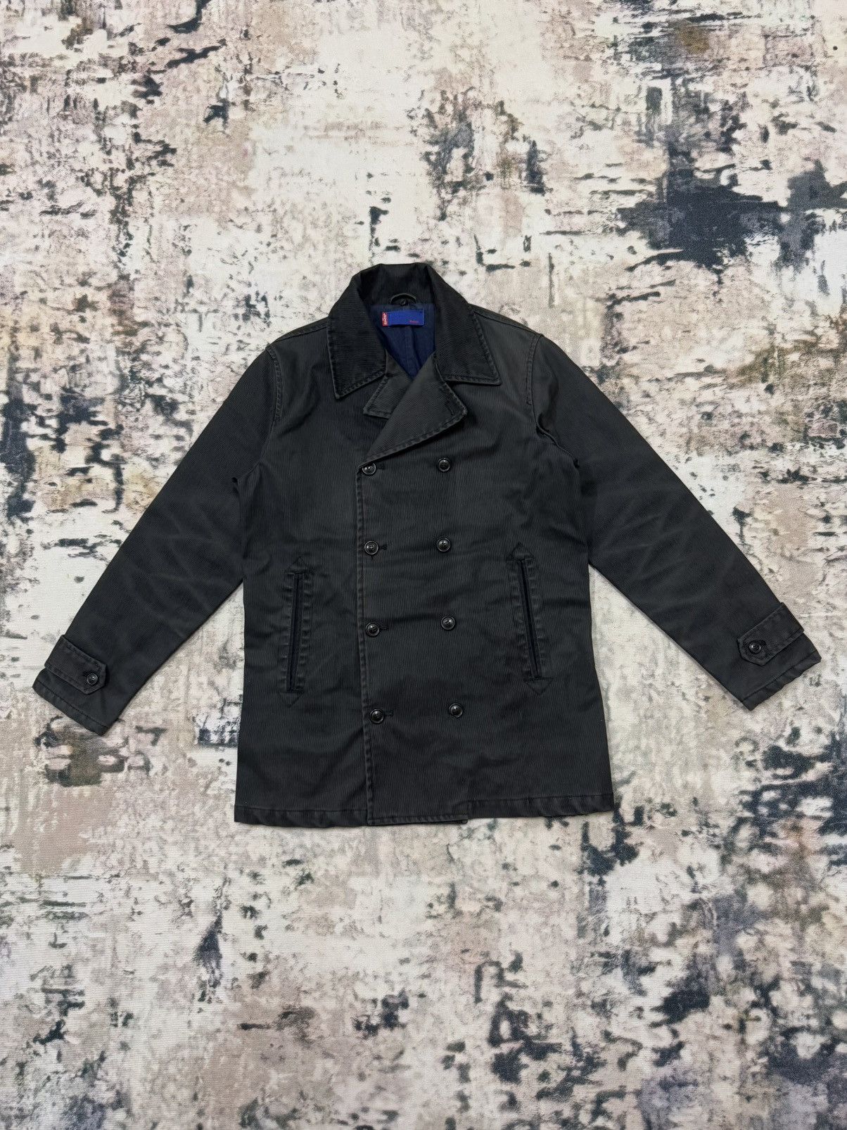 Levi's Vintage Clothing Levis Movin’ On Double Breasted Coat Jacket Size US M / EU 48-50 / 2 - 3 Thumbnail