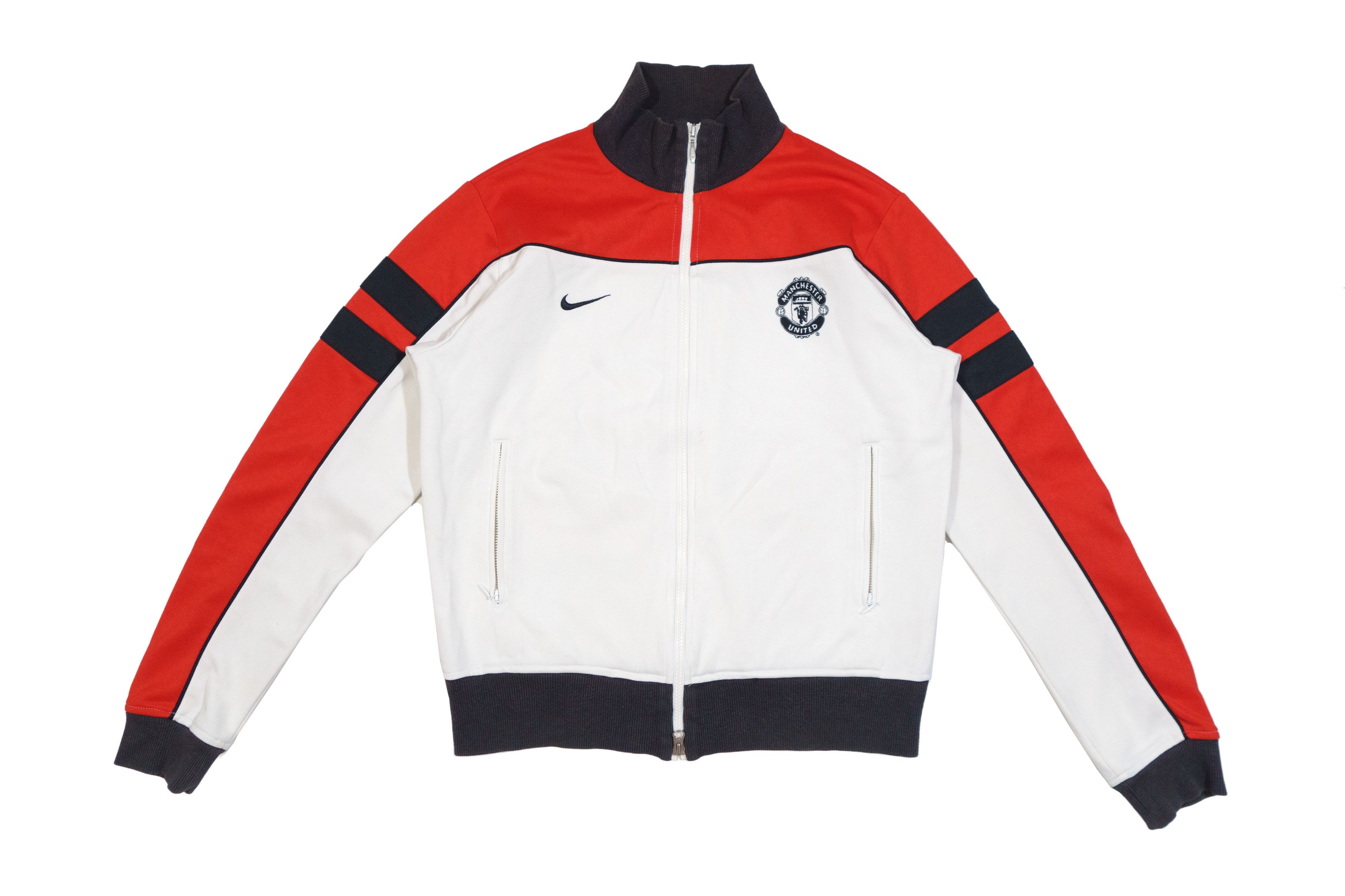 NIKE 00’s Manchester U Nylon Track Top New Nike Vintage Nike Manchester United Football TRACK track