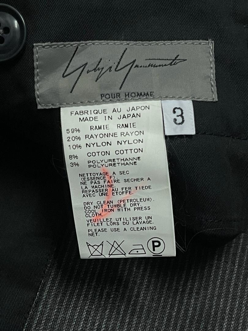 Yohji Yamamoto Yohji Yamamoto Pour Homme Stripe Casual Pants Size US 34 / EU 50 - 14 Thumbnail