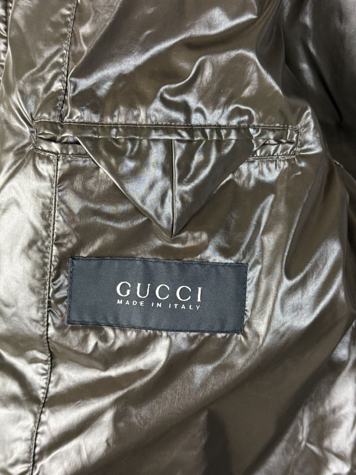 Gucci Vintage Gucci AW08 Nylon Puffer Down Jacket Size 46 Size US S / EU 44-46 / 1 - 12 Thumbnail