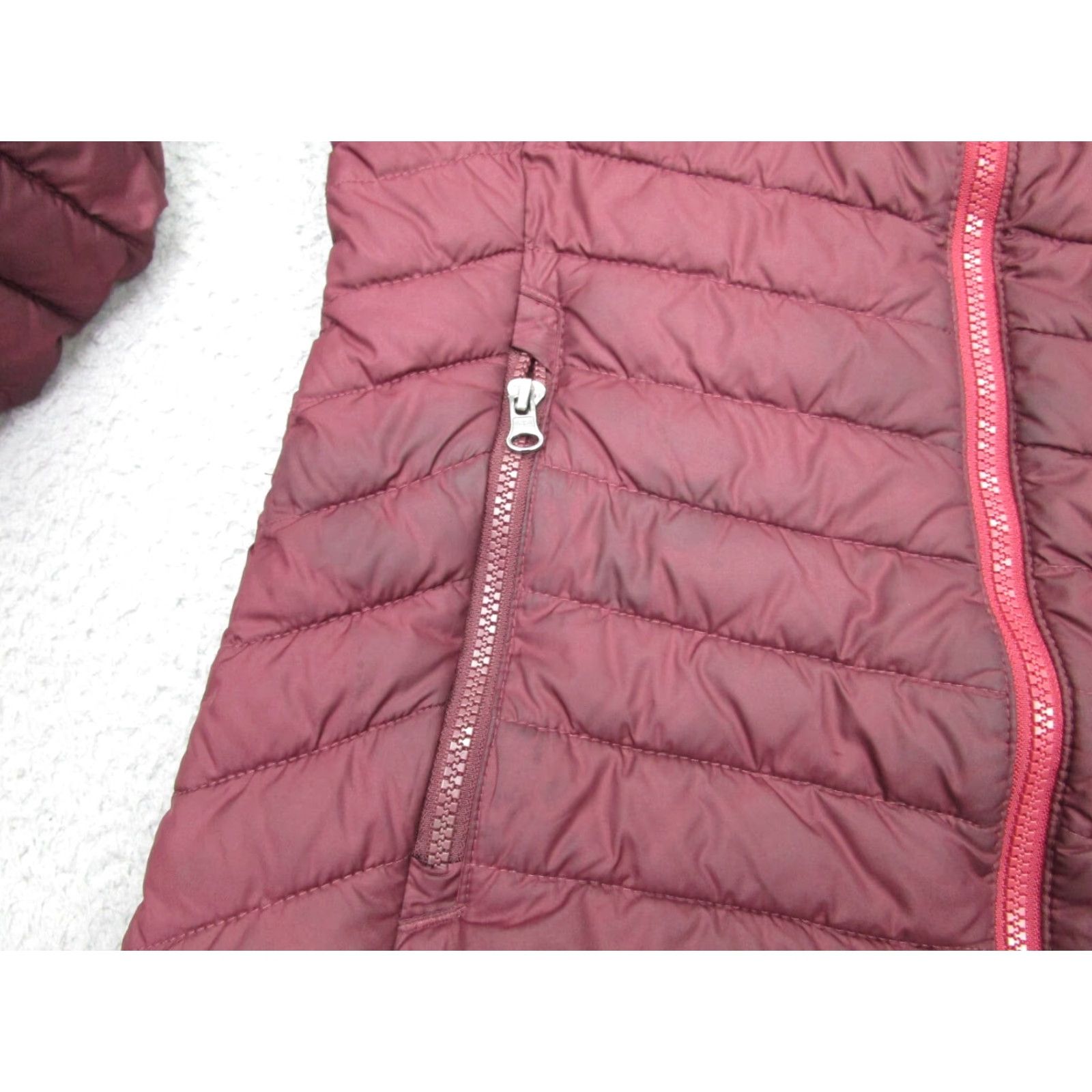 Vintage Columbia Jacket Women’s Medium Red Purple Coat Zip Puffer Omni-Heat Insulated Size M / US 6-8 / IT 42-44 - 6 Thumbnail