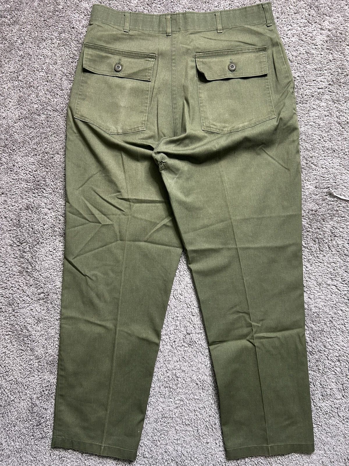 Other Vintage 80s Military OG 507 Pants YKK zipper Size US 33 - 5 Thumbnail