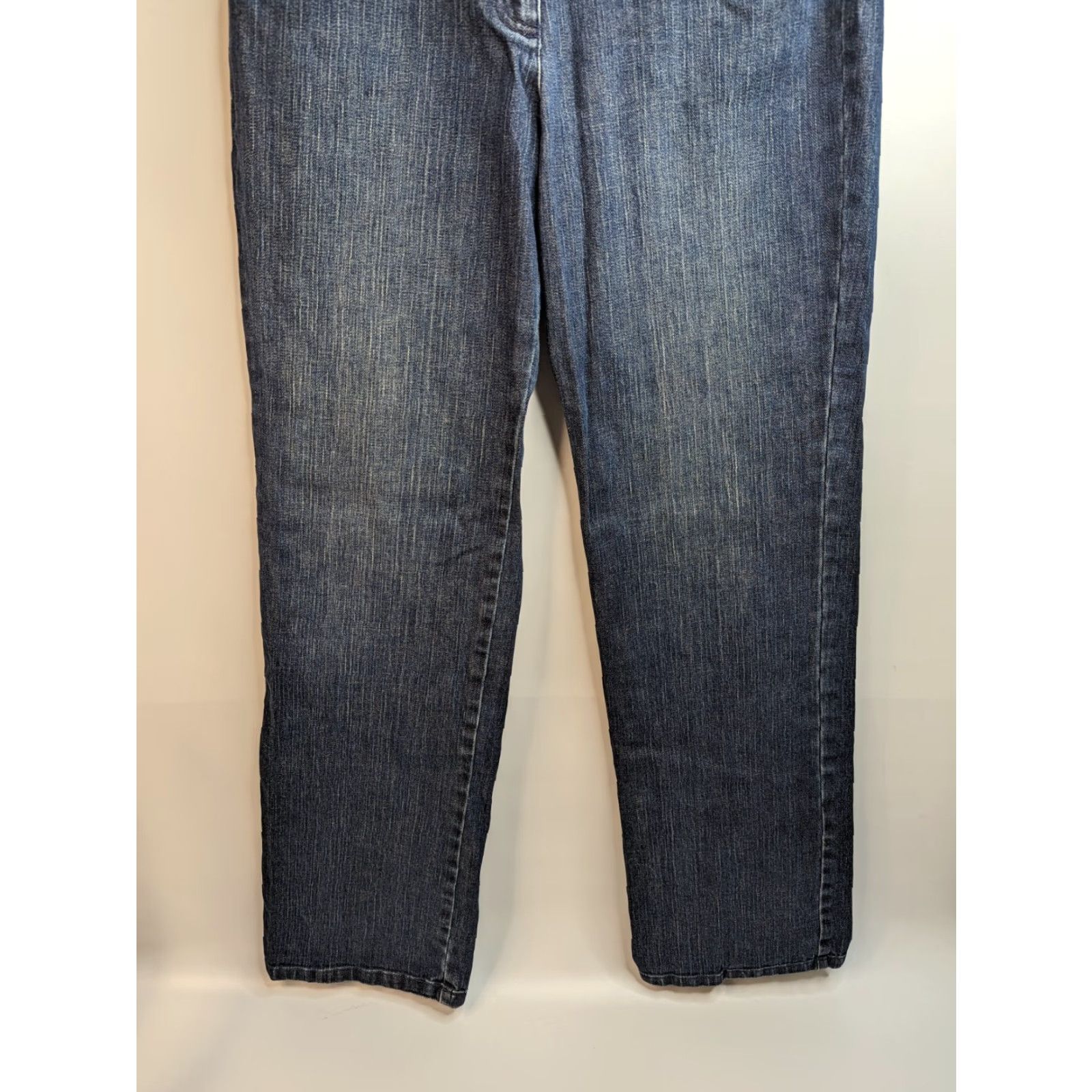 Talbots Talbots Jeans Women Size 6 Denim Blue Stretch Bootcut 32 Inseam 31 Waist Cotton Blend Regular Var - 90s? Size 28" / US 6 / IT 42 - 4 Thumbnail