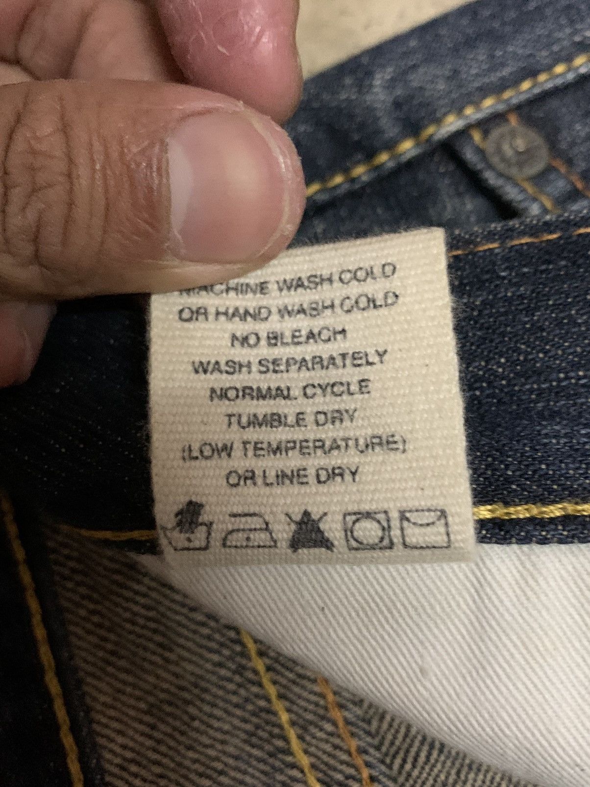 Evisu Evisu Selvedge ButtonFly Skull Embroidery Jeans Size US 40 / EU 56 - 16 Thumbnail
