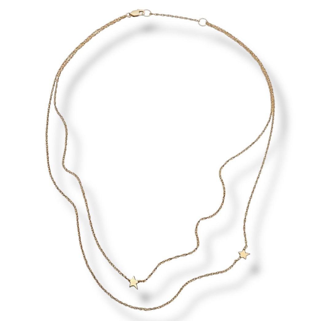 Other Jennifer Zeuner dainty star double necklace Size ONE SIZE - 4 Thumbnail