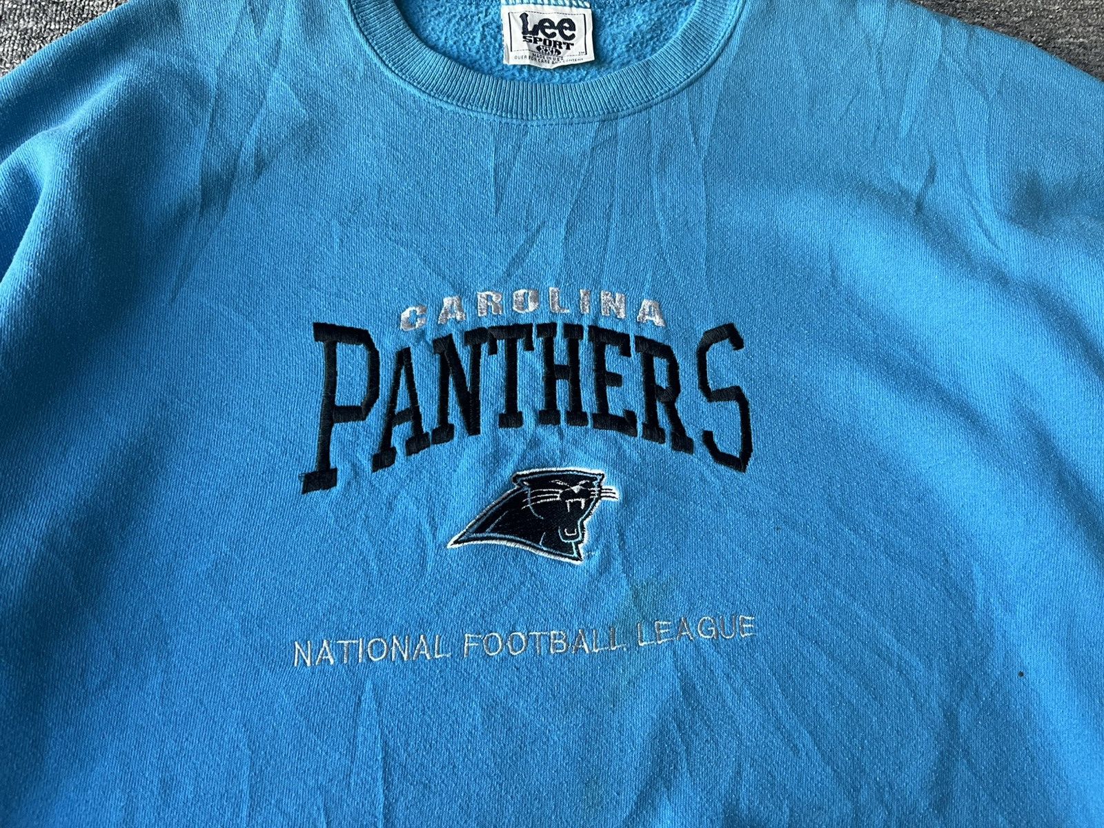 Lee Vintage Carolina Panthers Size US XXL / EU 58 / 5 - 2 Thumbnail
