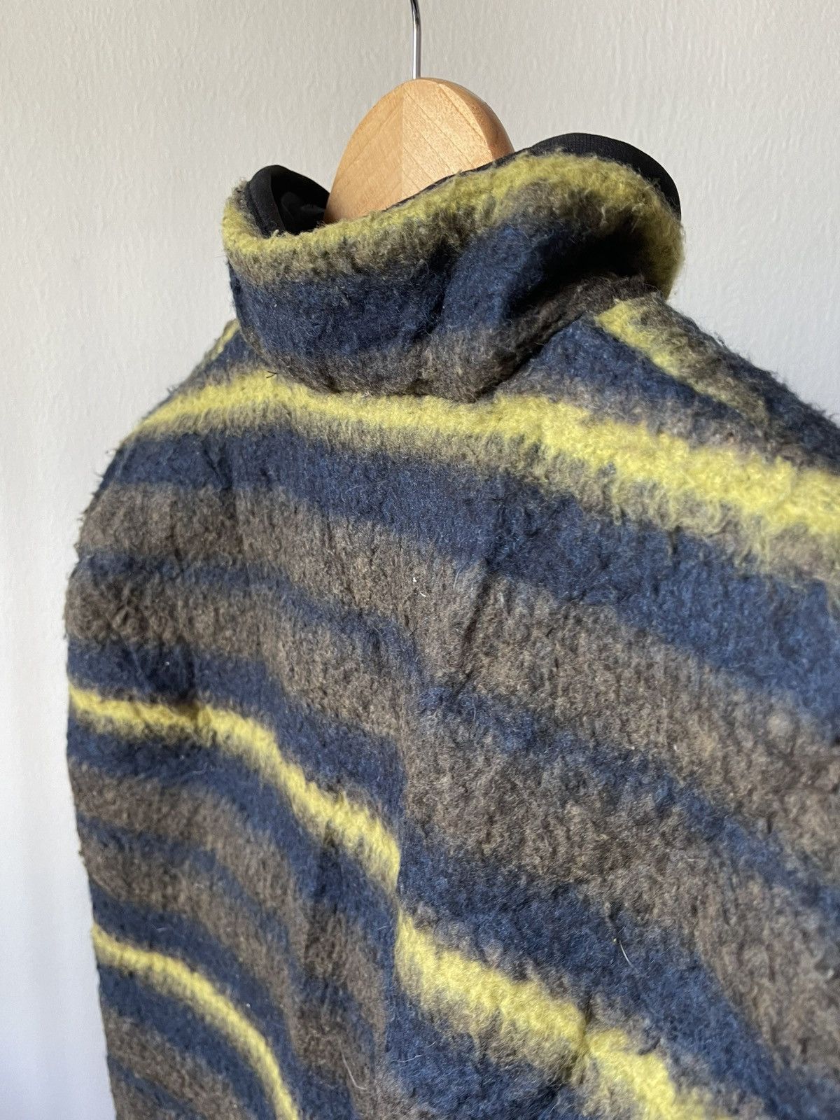 Kapital Kountry Kapital Reversible Wool/Nylon Stripe Vest Size US XL / EU 56 / 4 - 9 Thumbnail