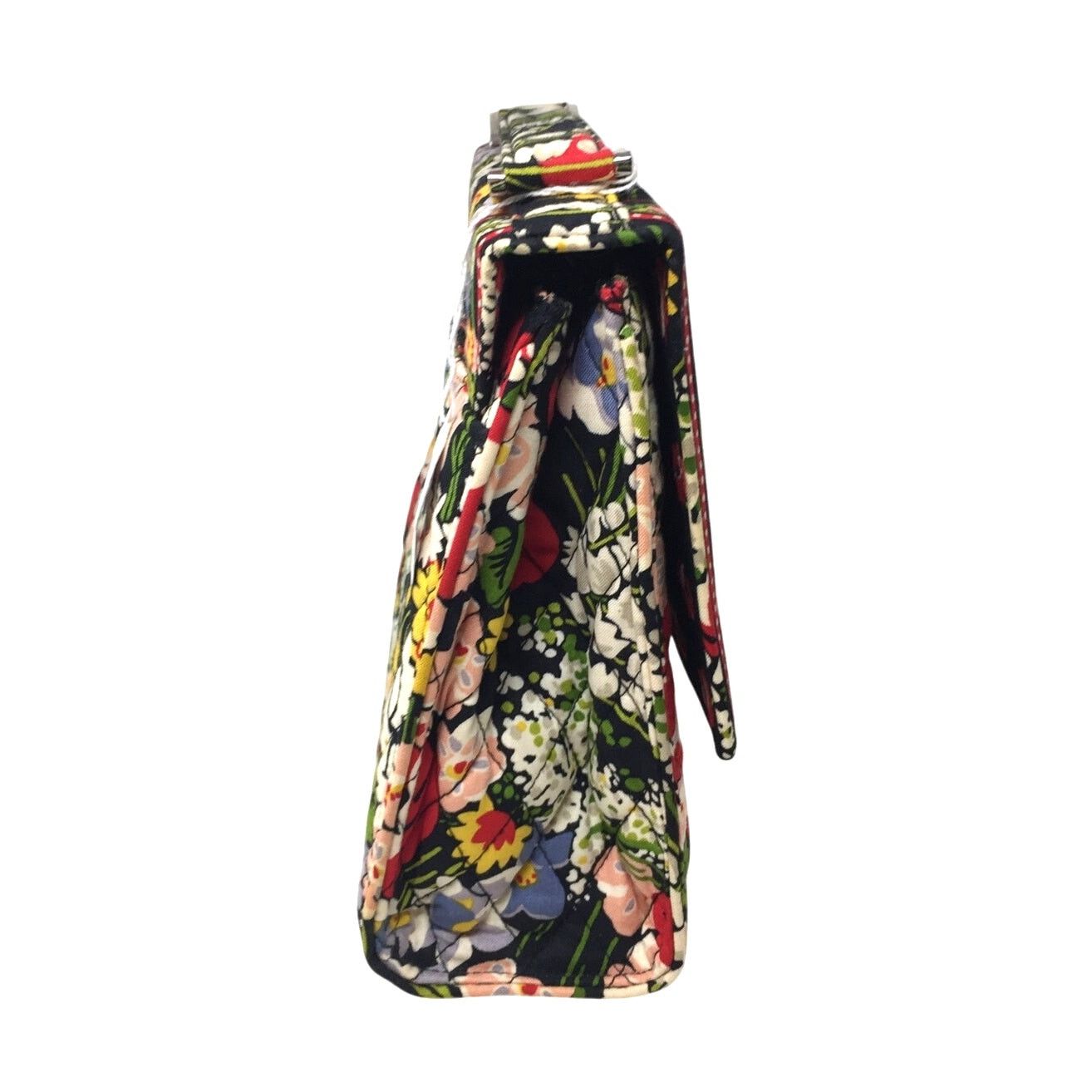 Vera Bradley Vera Bradley Floral Mini-Briefcase Crossbody Handbag Size ONE SIZE - 4 Thumbnail