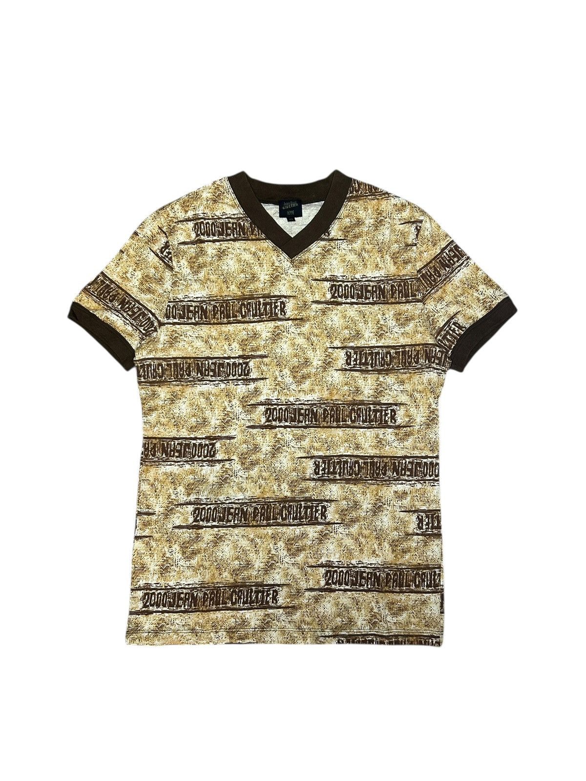 Jean Paul Gaultier S/S 00 '2000' Logo T-Shirt Size US M / EU 48-50 / 2 - 1 Thumbnail