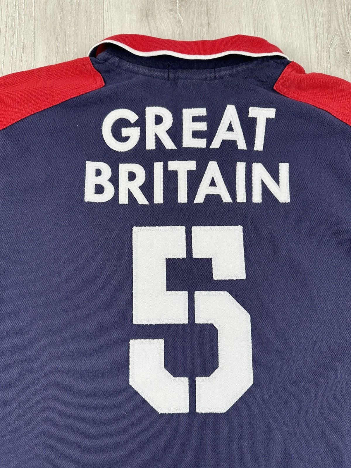 Vintage Polo Ralph Lauren GBR Great Britain Logo Chief Keef Style Size US XL / EU 56 / 4 - 8 Thumbnail