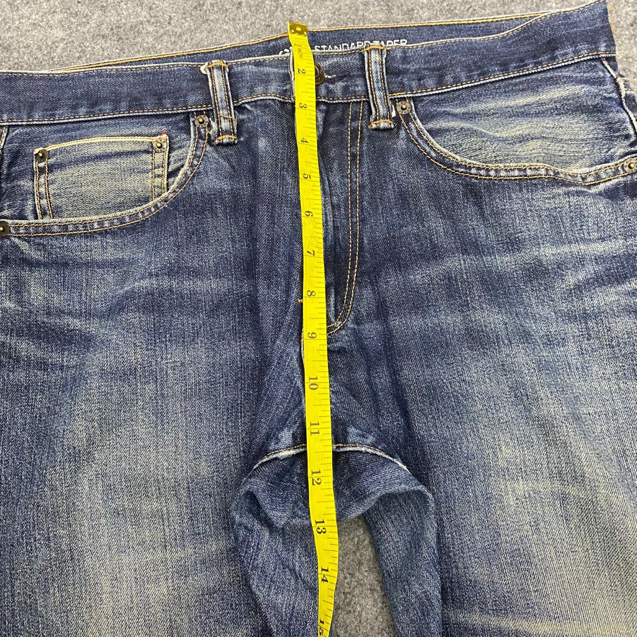 Gap 💥Best Offer💥Vintage Gap Selvegde Redline Distressed Denim Size US 34 / EU 50 - 5 Thumbnail