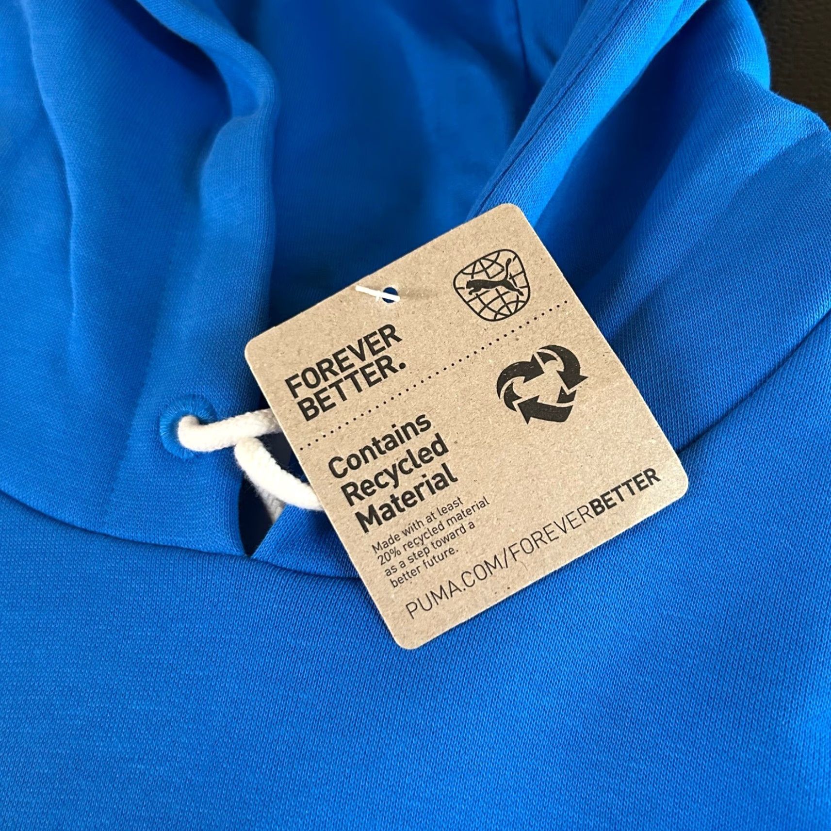 Puma Puma Hoops Sleeveless Hoodie Basketball Graphic Pullover Blue Mens L Size US L / EU 52-54 / 3 - 2 Thumbnail