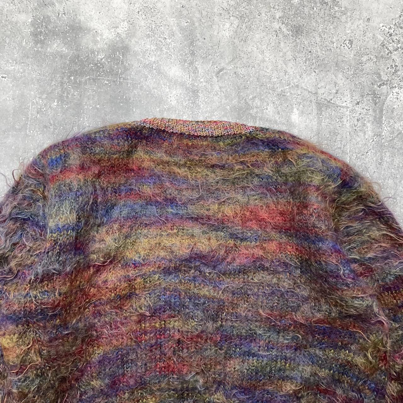 Vintage Vintage 90s Cardigan Two Buttons Faux Mohair Women’s Size L Size L / US 10 / IT 46 - 15 Thumbnail