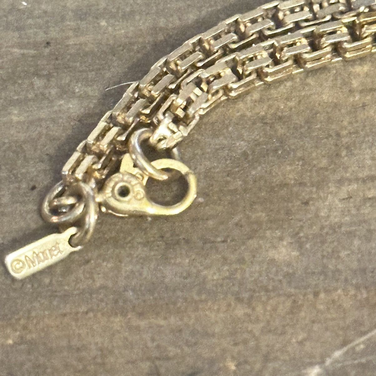 Vintage Vintage Monet box chain necklace Size ONE SIZE - 5 Thumbnail