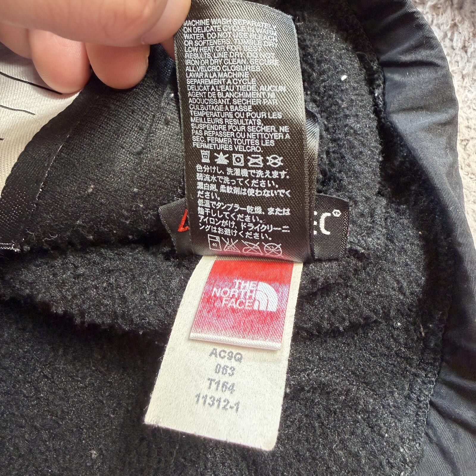 The North Face The North Face Girls S Black Denali Polartec Fleece Jacket Size S / US 4 / IT 40 - 6 Thumbnail