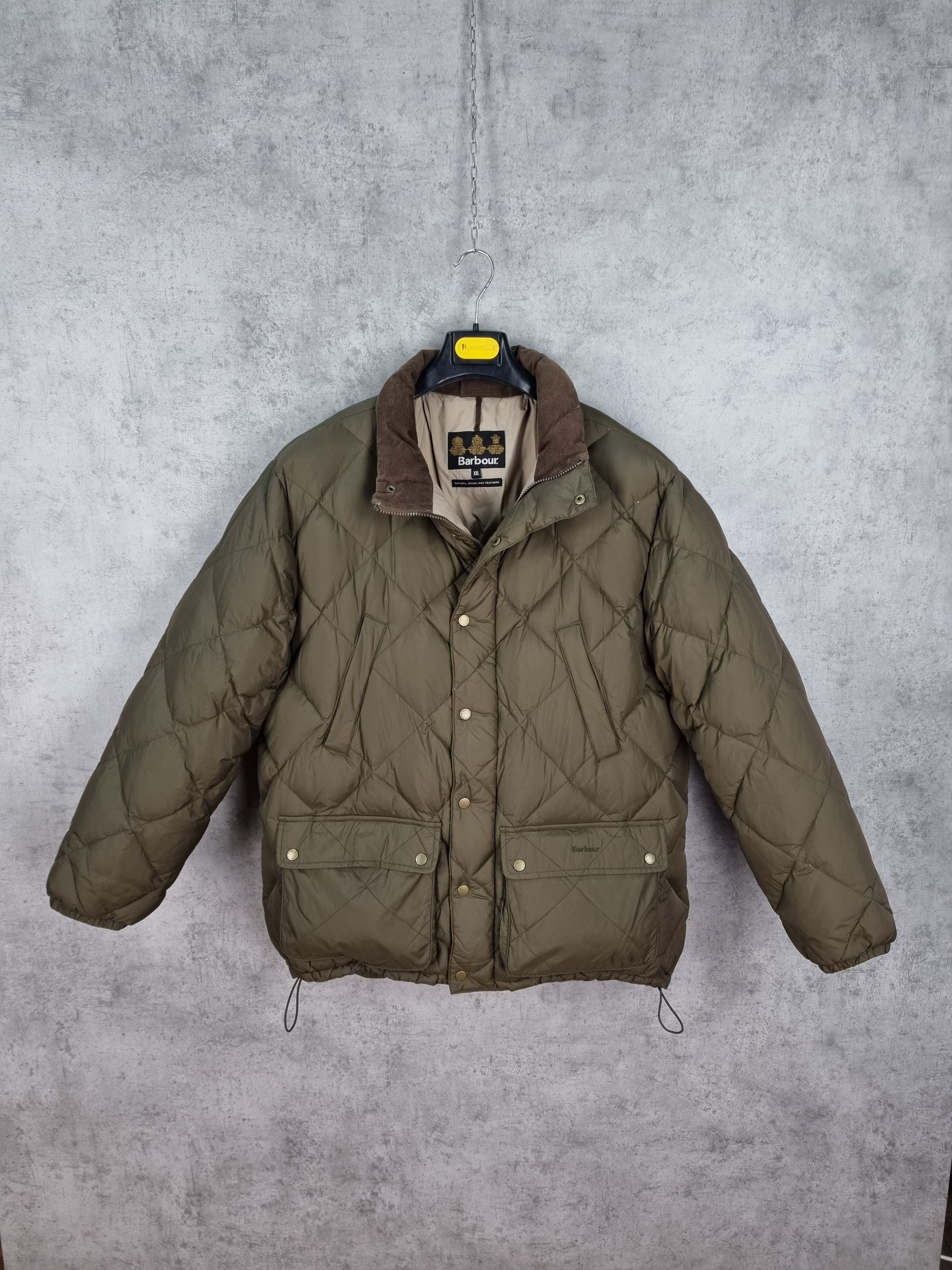 Barbour × Vintage Rare Barbour Down Quilted Jacket Arctic Size US L / EU 52-54 / 3 - 8 Thumbnail