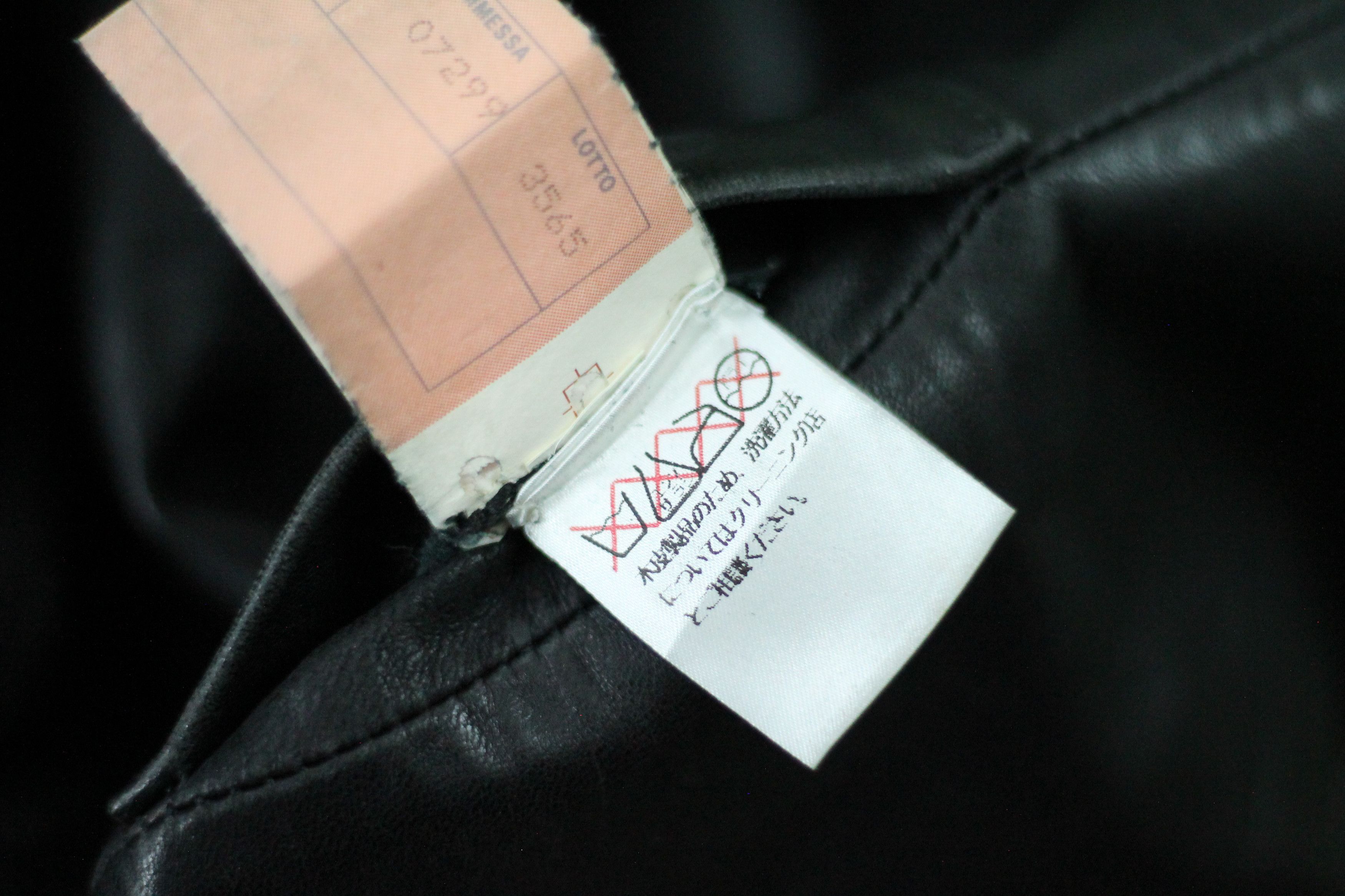 Dolce & Gabbana × Vintage RARE! Vintage DOLCE & GABBANA Leather Shirt Light Jacket. Size US L / EU 52-54 / 3 - 11 Thumbnail