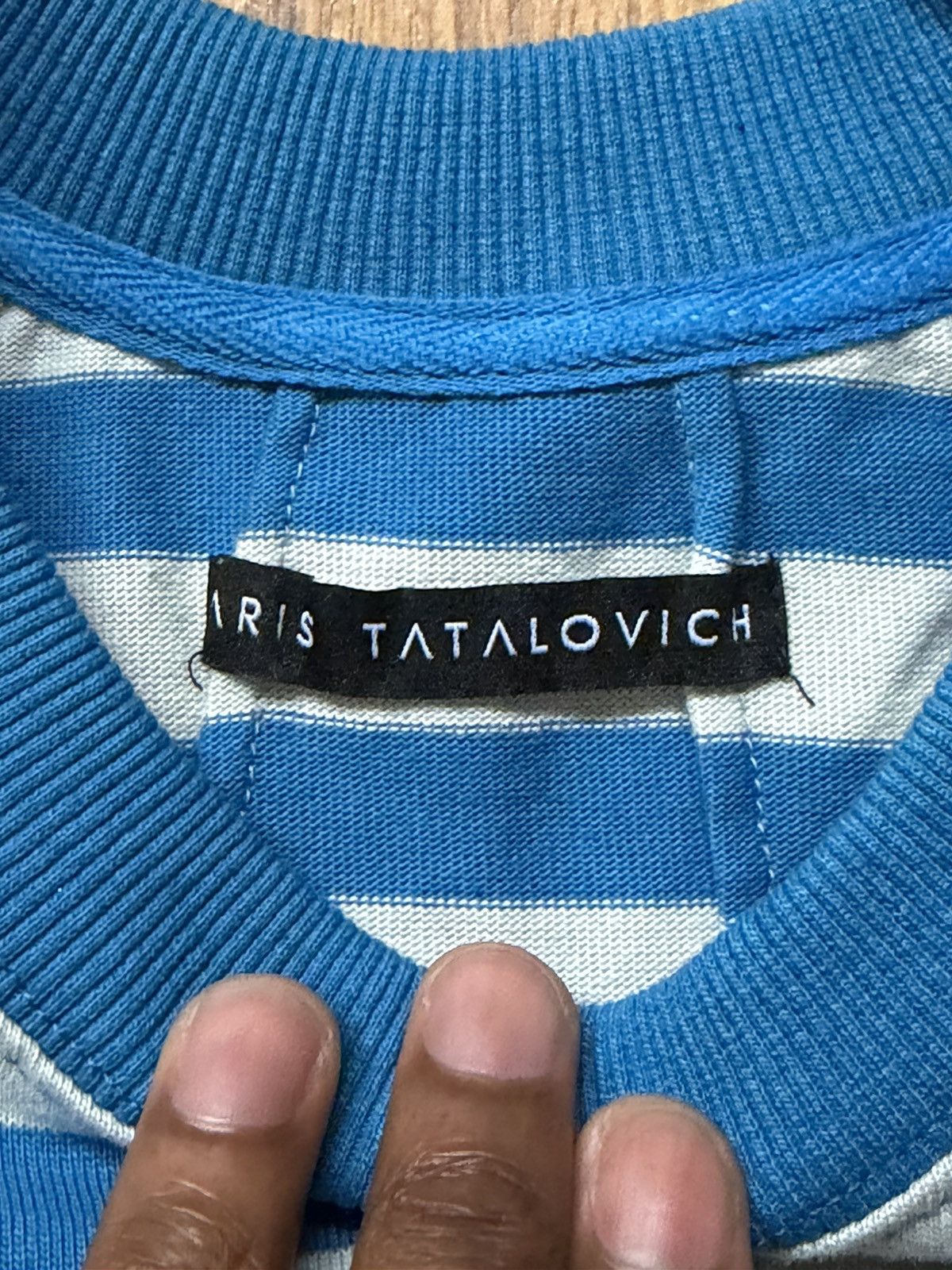 Aris Tatalovich aris tatalovich dart neck striped shirt Size US M / EU 48-50 / 2 - 5 Thumbnail