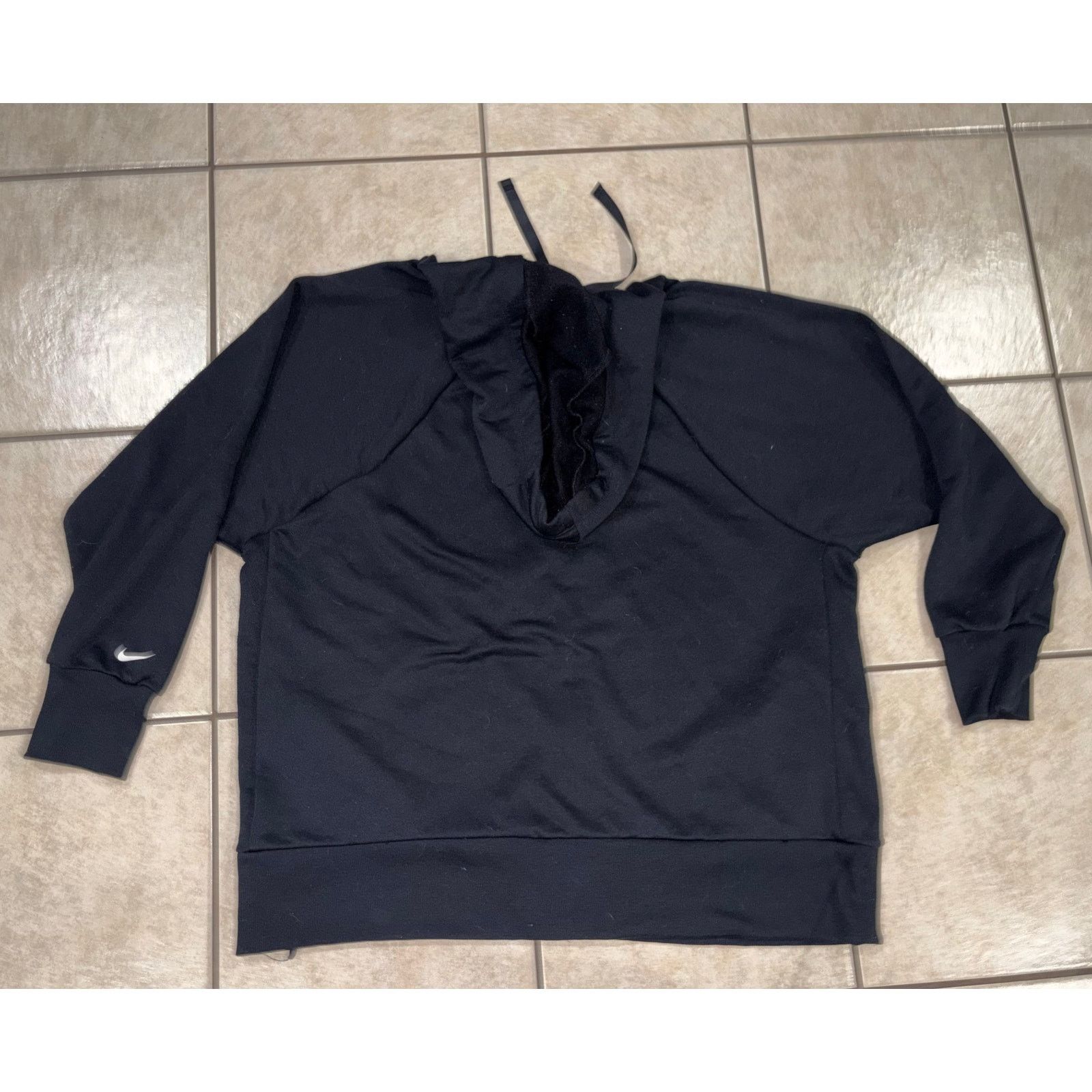 Nike Nike dri fit zip up hoodie black XL women’s Size XL / US 12-14 / IT 48-50 - 4 Thumbnail