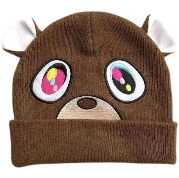 Japanese Brand × Other Bear Knitted Wool Hat Size ONE SIZE - 1 Thumbnail