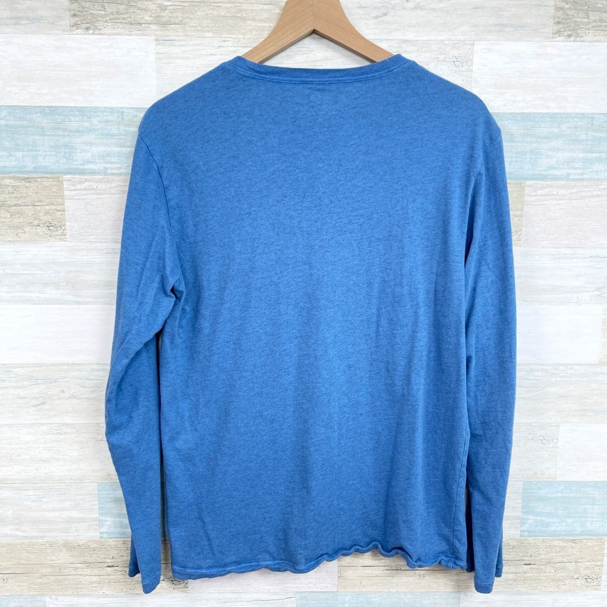 Vineyard Vines Vineyard Vines Long-Sleeve Heathered T-Shirt Blue Mens S Size US S / EU 44-46 / 1 - 4 Thumbnail
