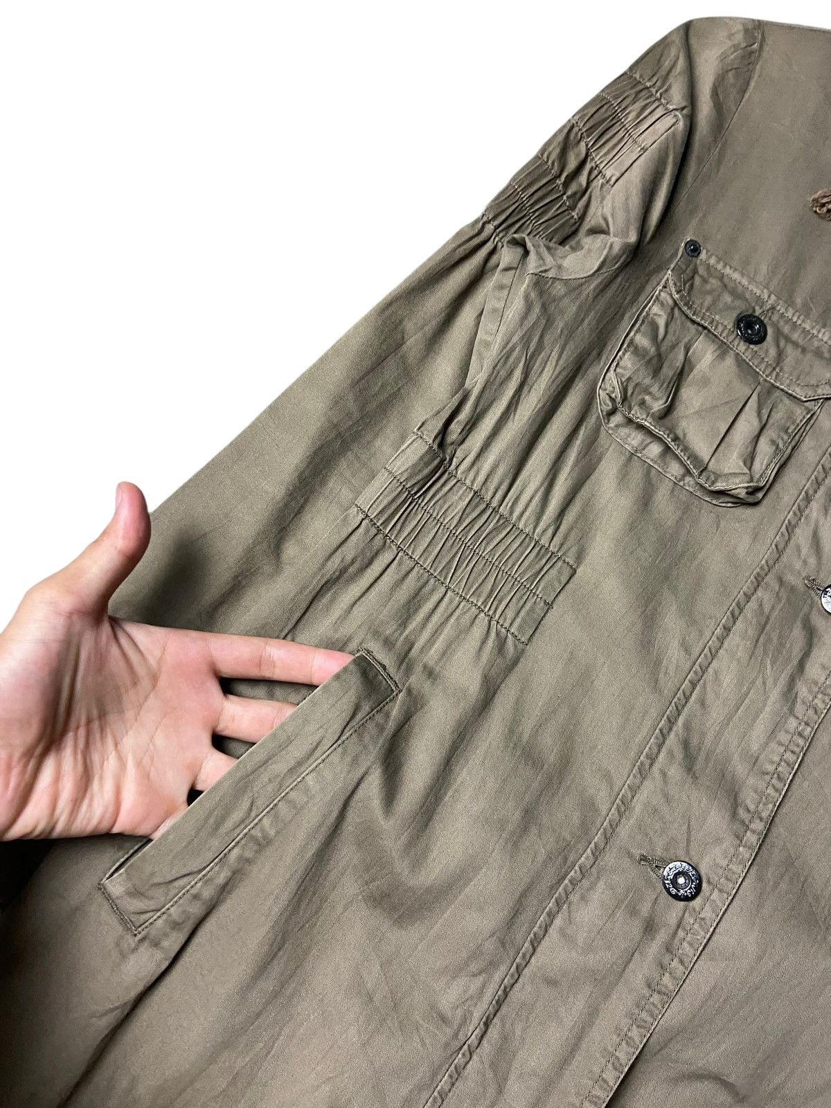 Japanese Brand DURER Brand Multipocket Hooded Parka (161) Size US XXS / EU 40 - 8 Thumbnail