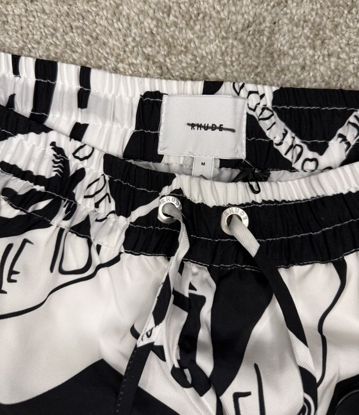 Rhude Rhude Strada Silk Shorts Size US 32 / EU 48 - 3 Thumbnail