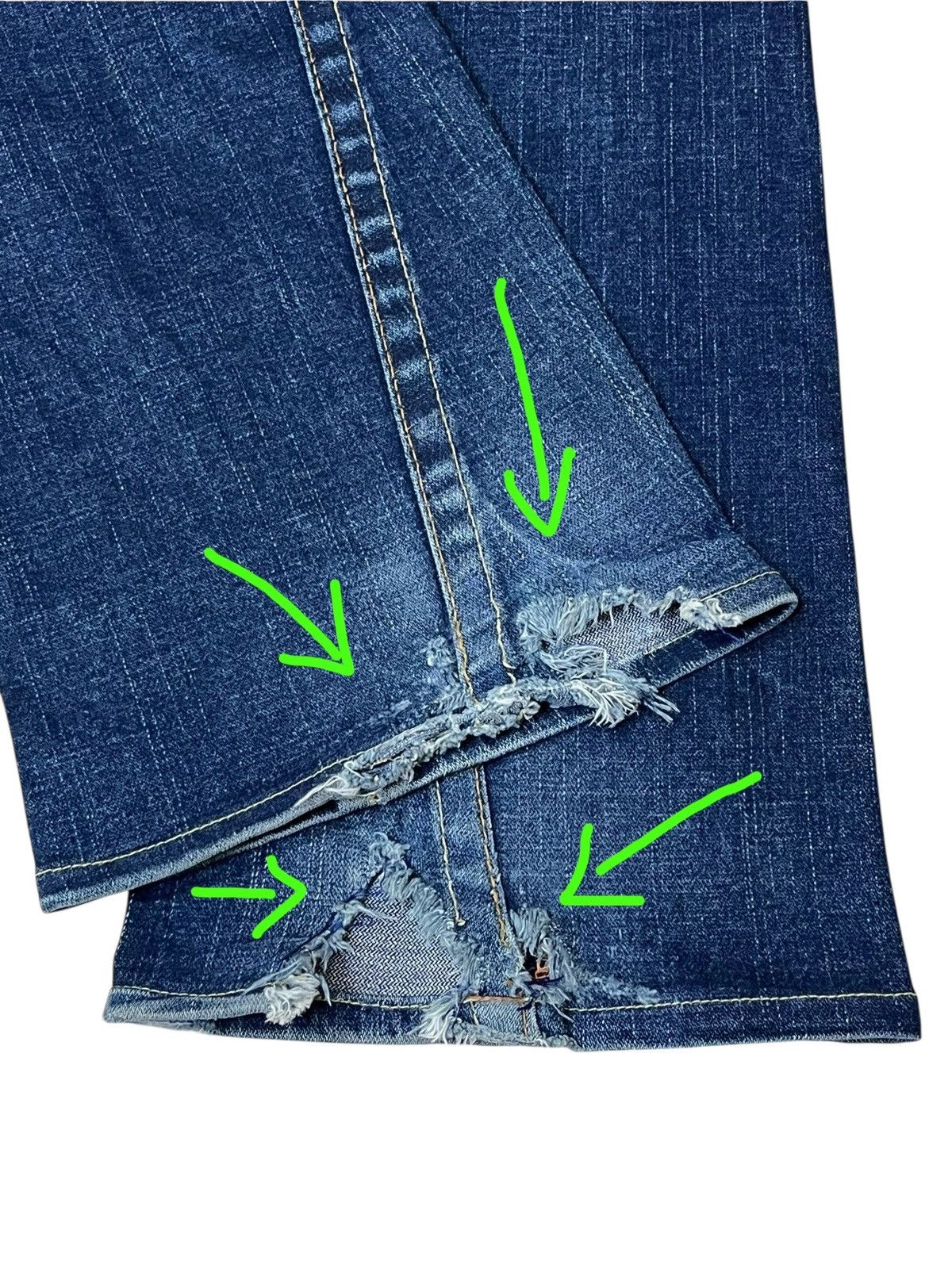 True Religion SICK🔥TRUE RELIGION JOEY flared low rise jeans Size US 28 / EU 44 - 11 Thumbnail