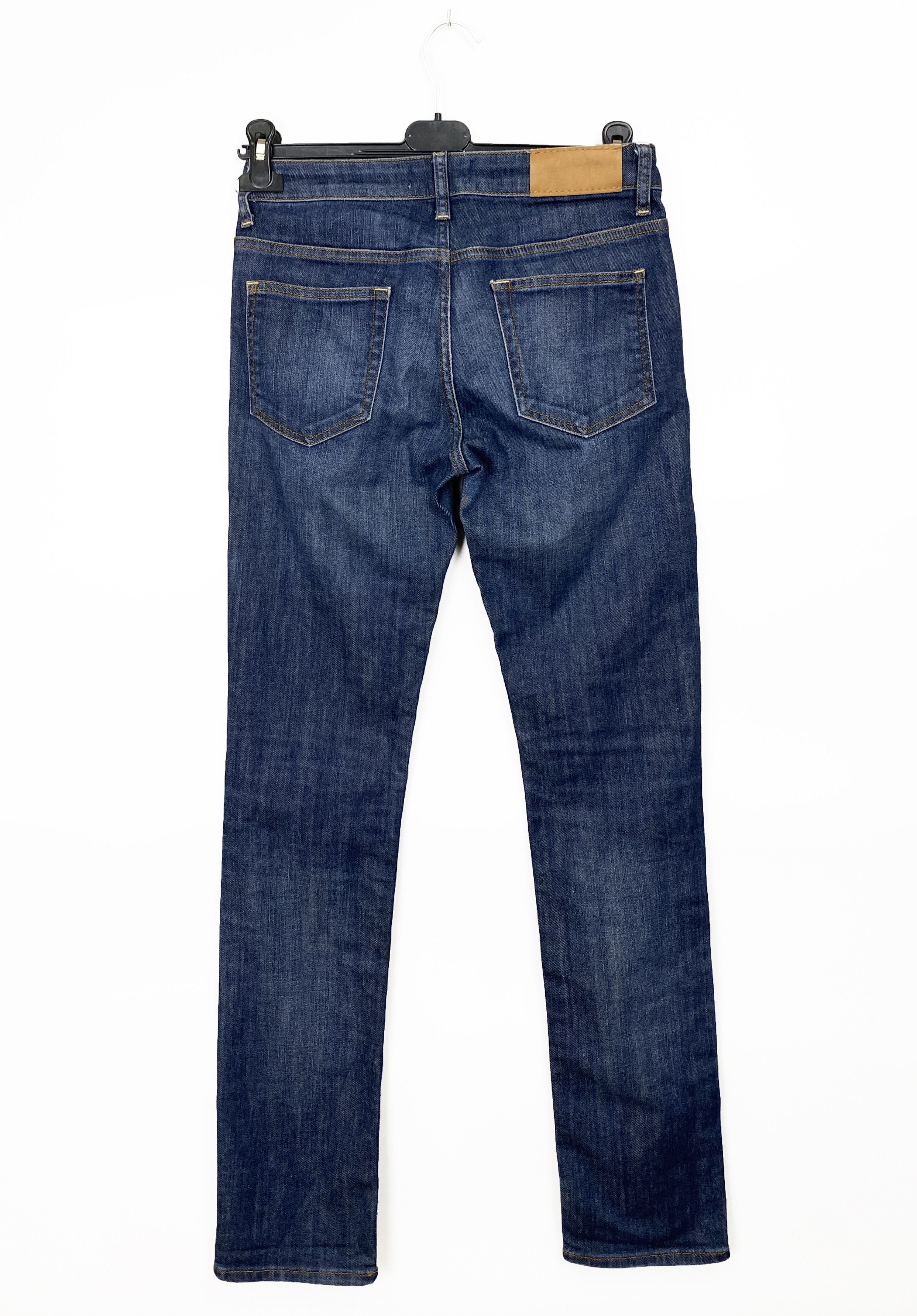Acne Studios ACNE Hex Prod Denim Jeans Leather Patch W27 L32 Size US 27 - 6 Thumbnail