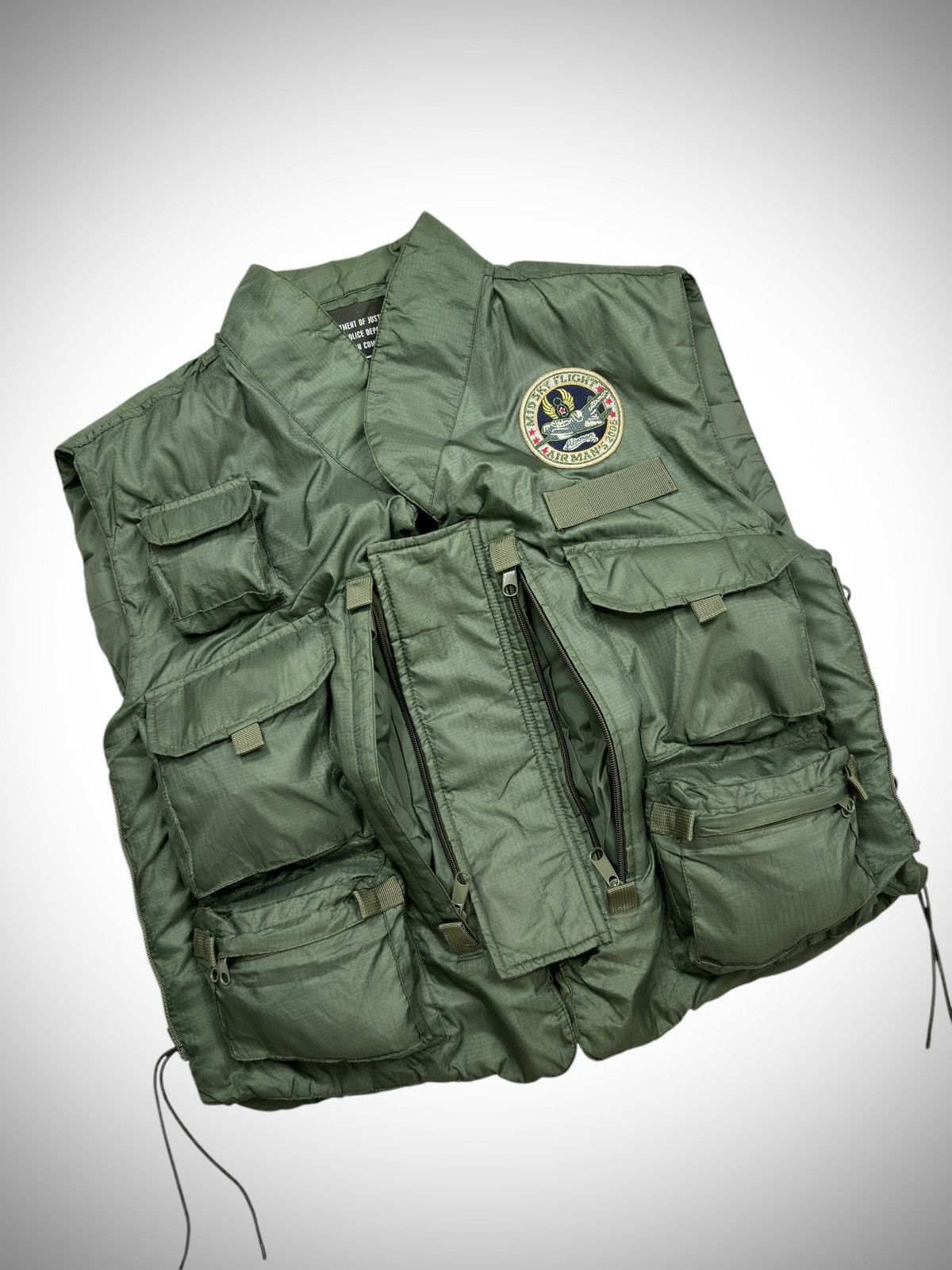 Voodoo Tactical RARE US Mid Sky Flight Air Man’s Vest Size US L / EU 52-54 / 3 - 2 Thumbnail