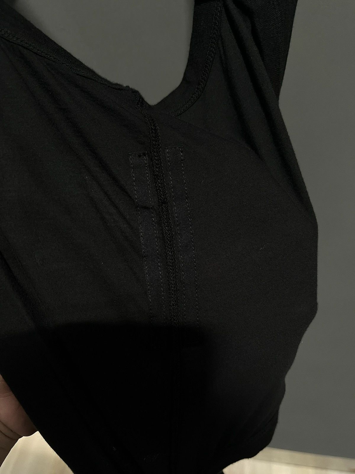 Rick Owens × Rick Owens Drkshdw Rick Owens Drkshdw membrane III tank black Size S / US 4 / IT 40 - 3 Thumbnail